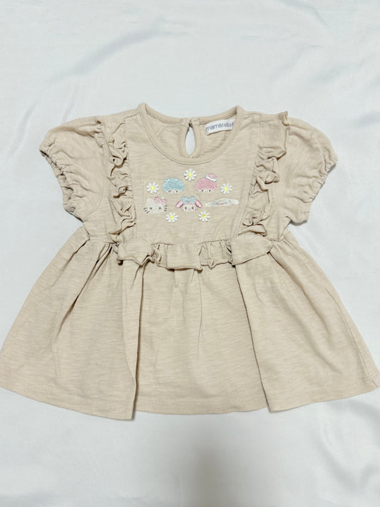 Sanrio Characters Short-sleeve Tunic 18-24m Sanrio
