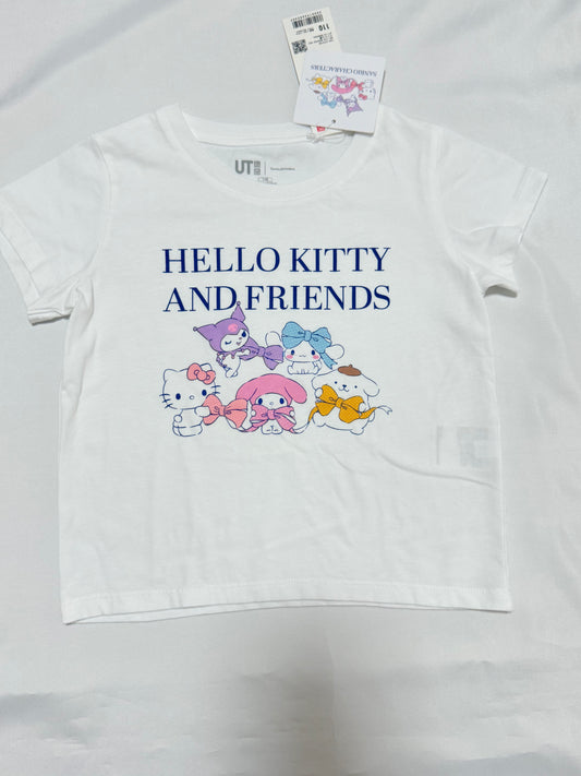 Sanrio Characters Short-sleeve T-shirts 4-5T Sanrio