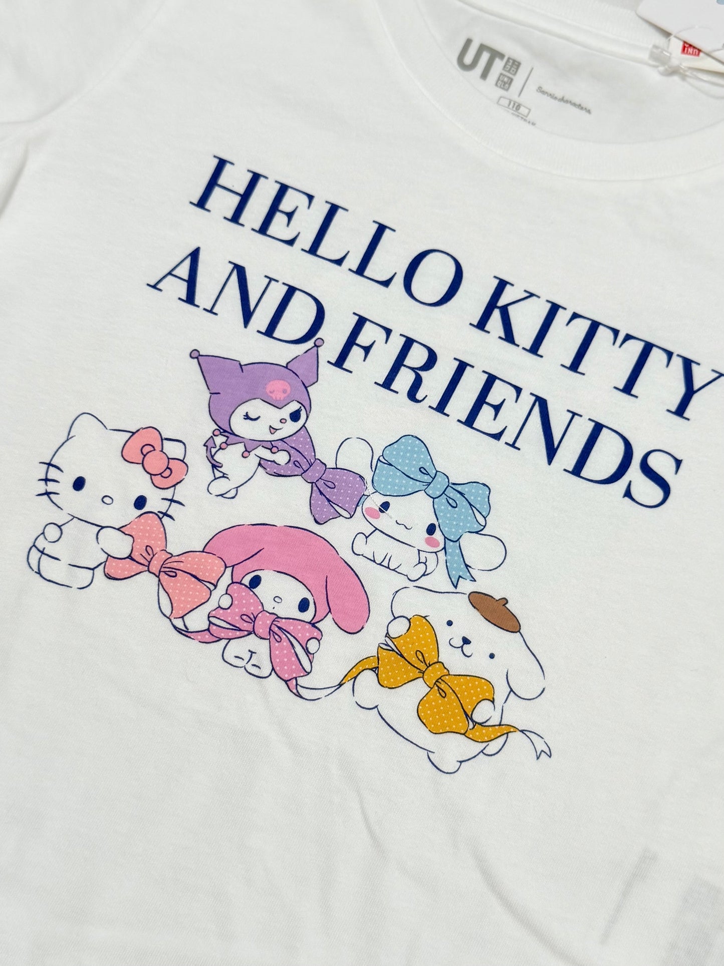 Sanrio Characters Short-sleeve T-shirts 4-5T Sanrio