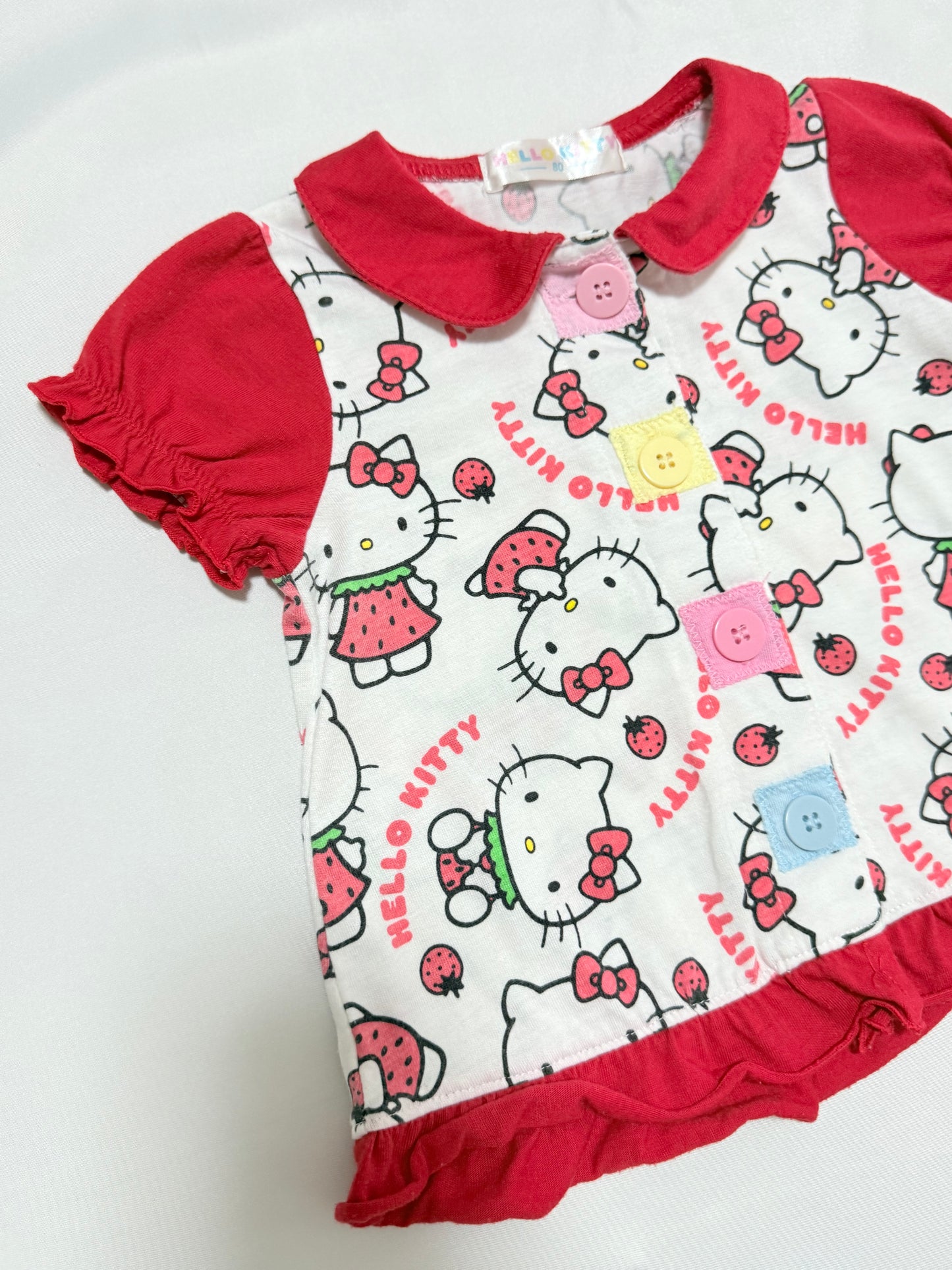 Hello Kitty Short-sleeve Top 12-18m Sanrio