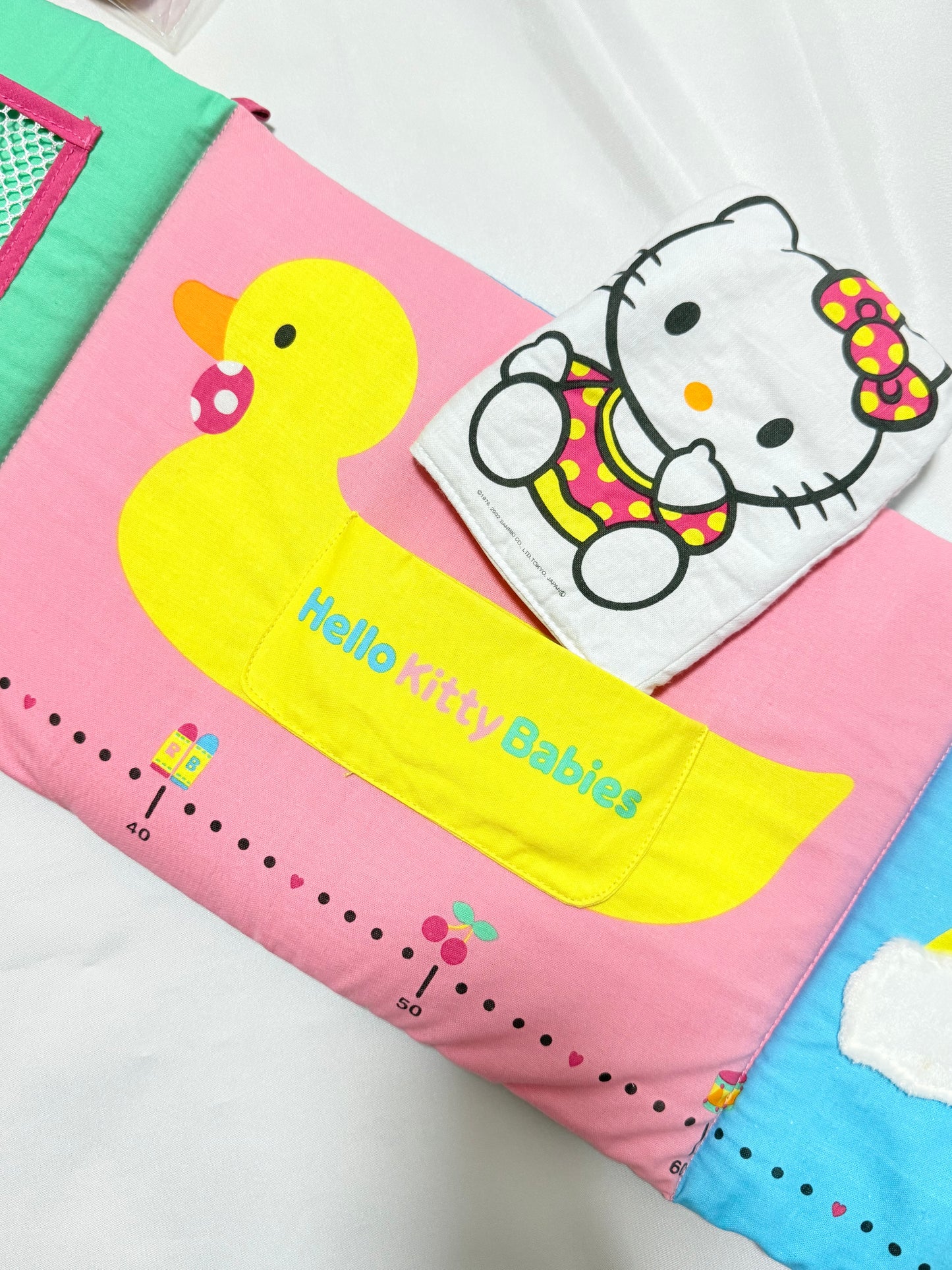 Hello Kitty Fabric Baby Toy with Rattle and Growth Measurement