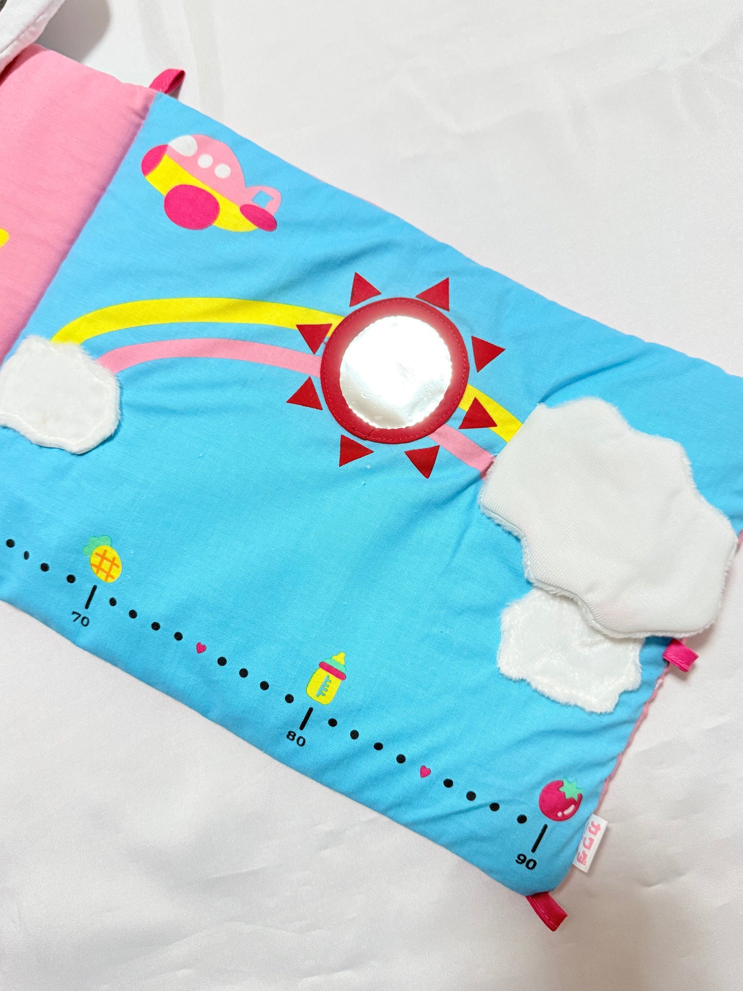 Hello Kitty Fabric Baby Toy with Rattle and Growth Measurement