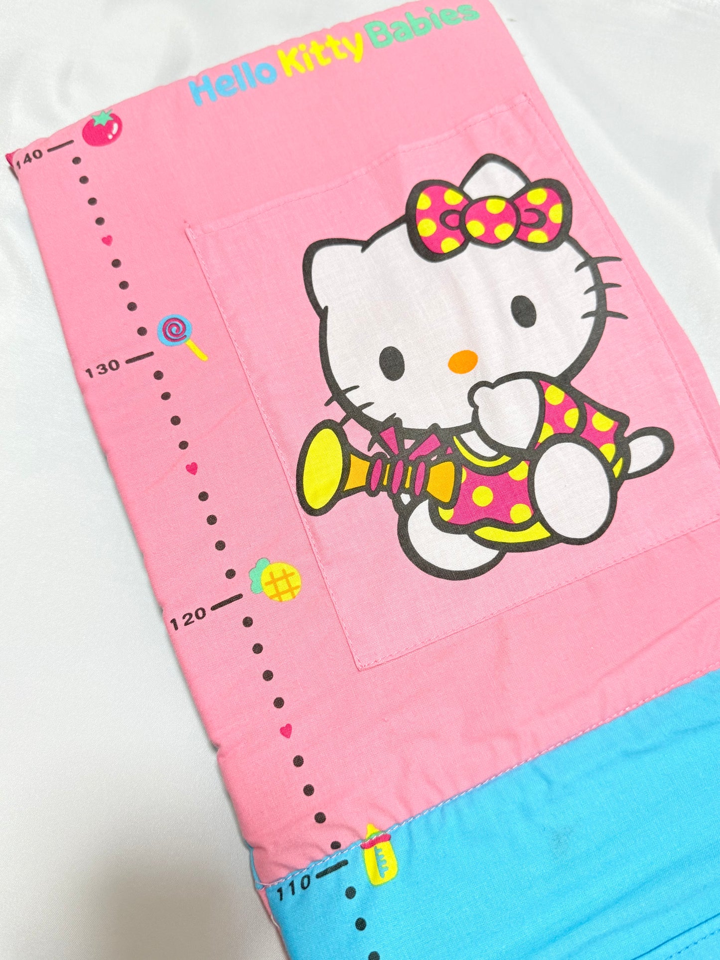 Hello Kitty Fabric Baby Toy with Rattle and Growth Measurement