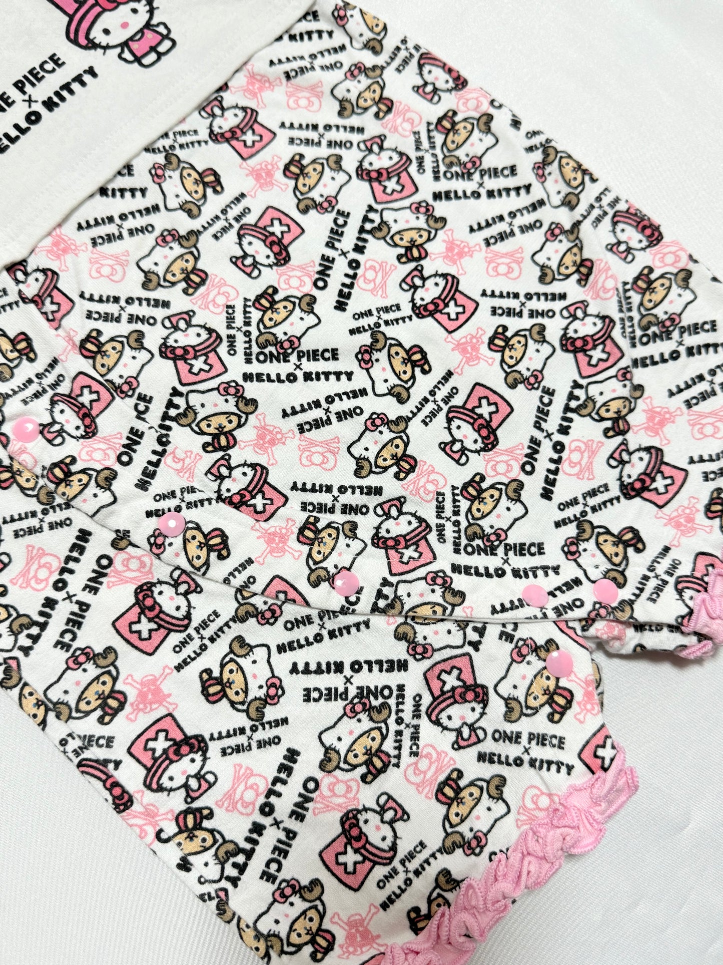 Hello Kitty × ONE PIECE Coverall & Hat Set 12-18m