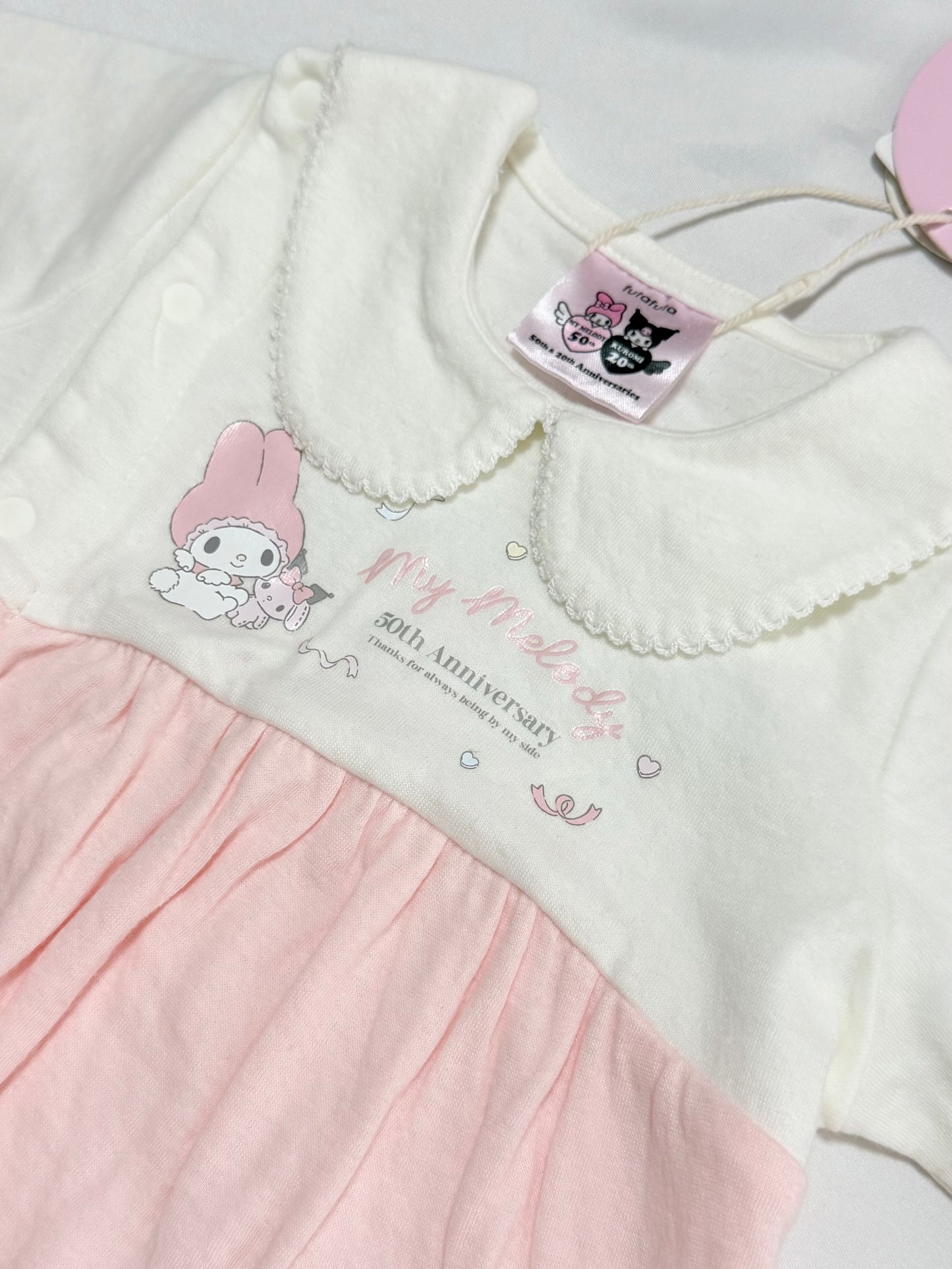 My Melody 2-way Coverall 0-9m