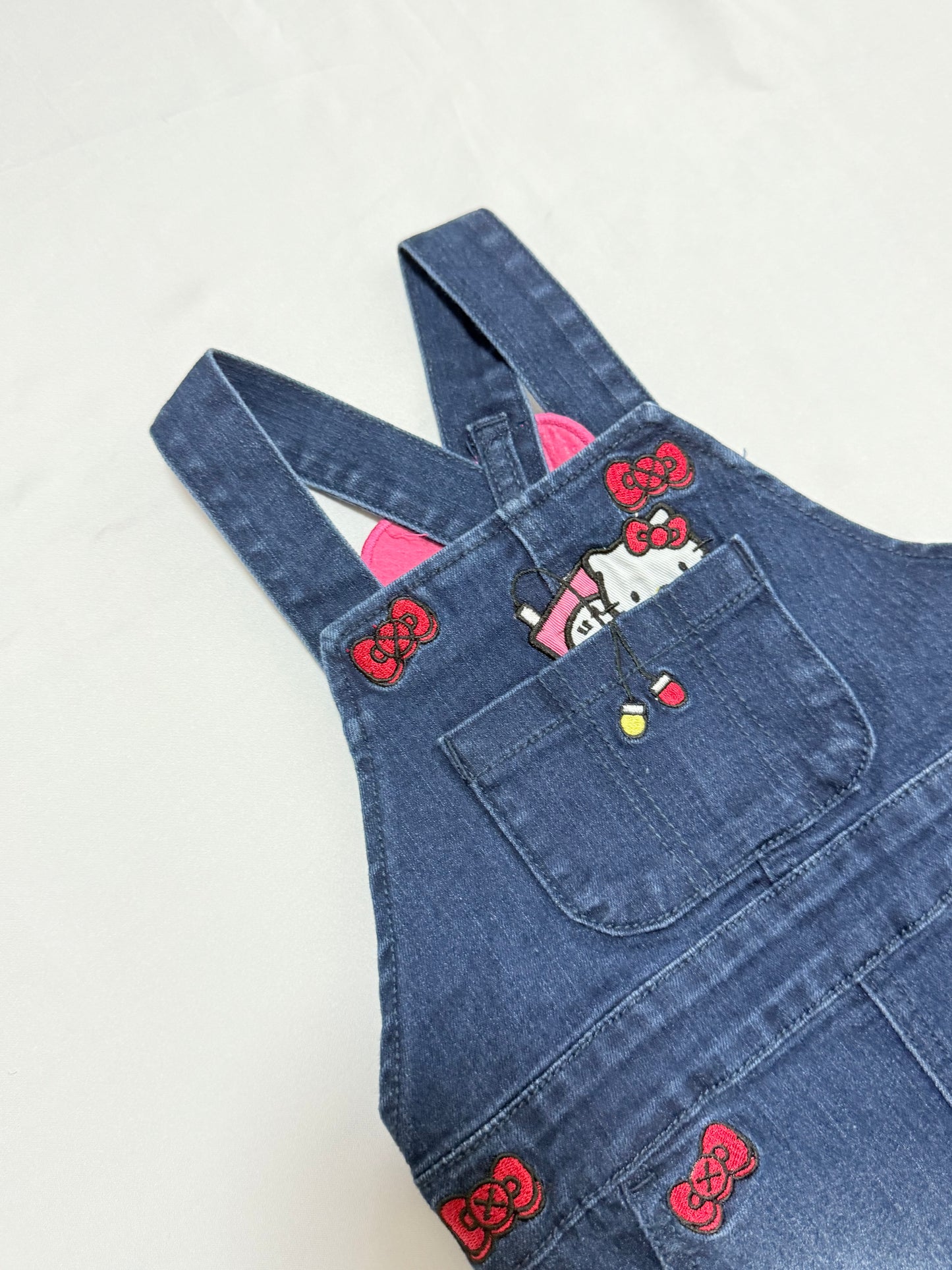 Hello Kitty Denim Jumper Skirt 18-24m