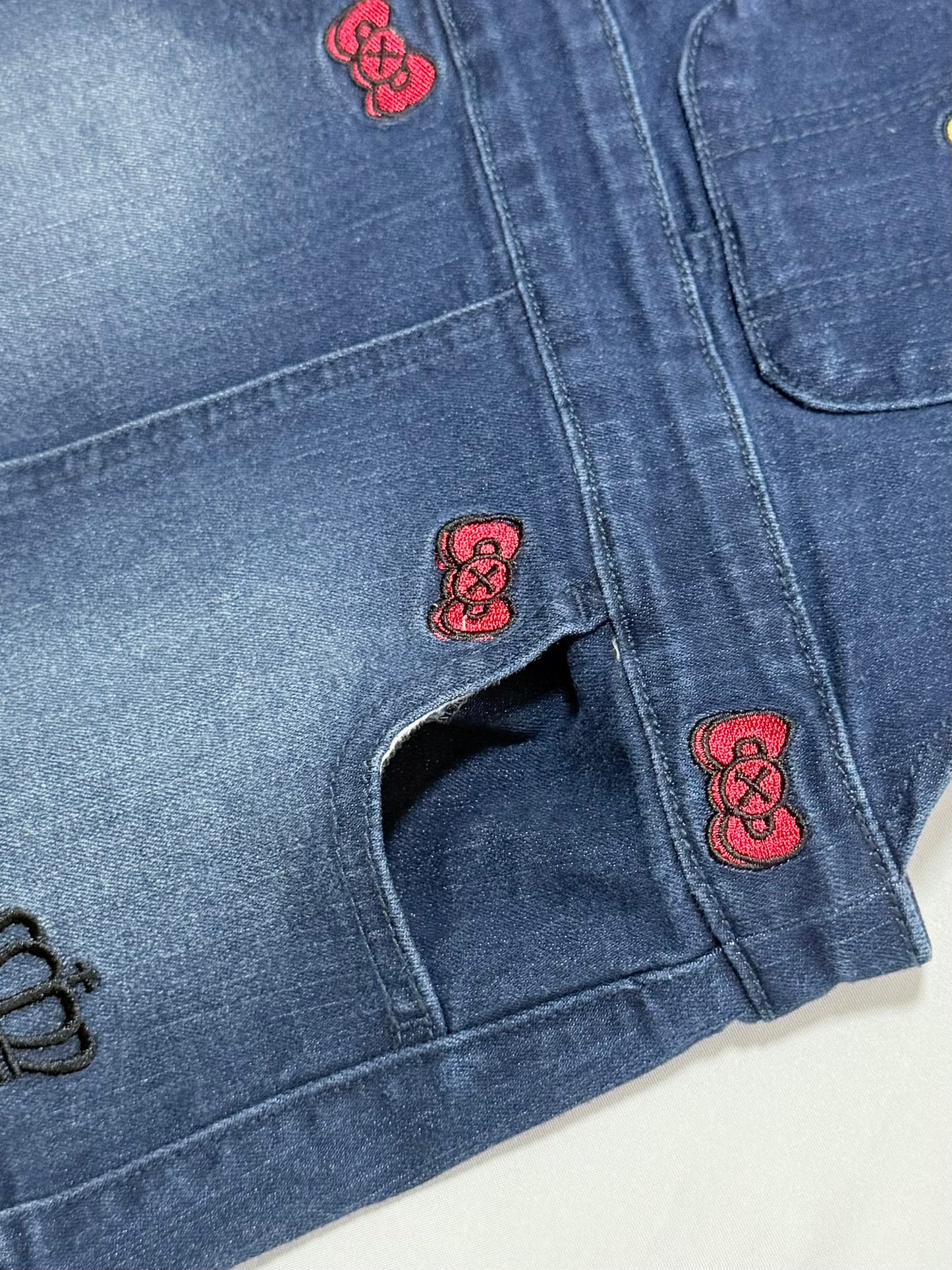Hello Kitty Denim Jumper Skirt 18-24m