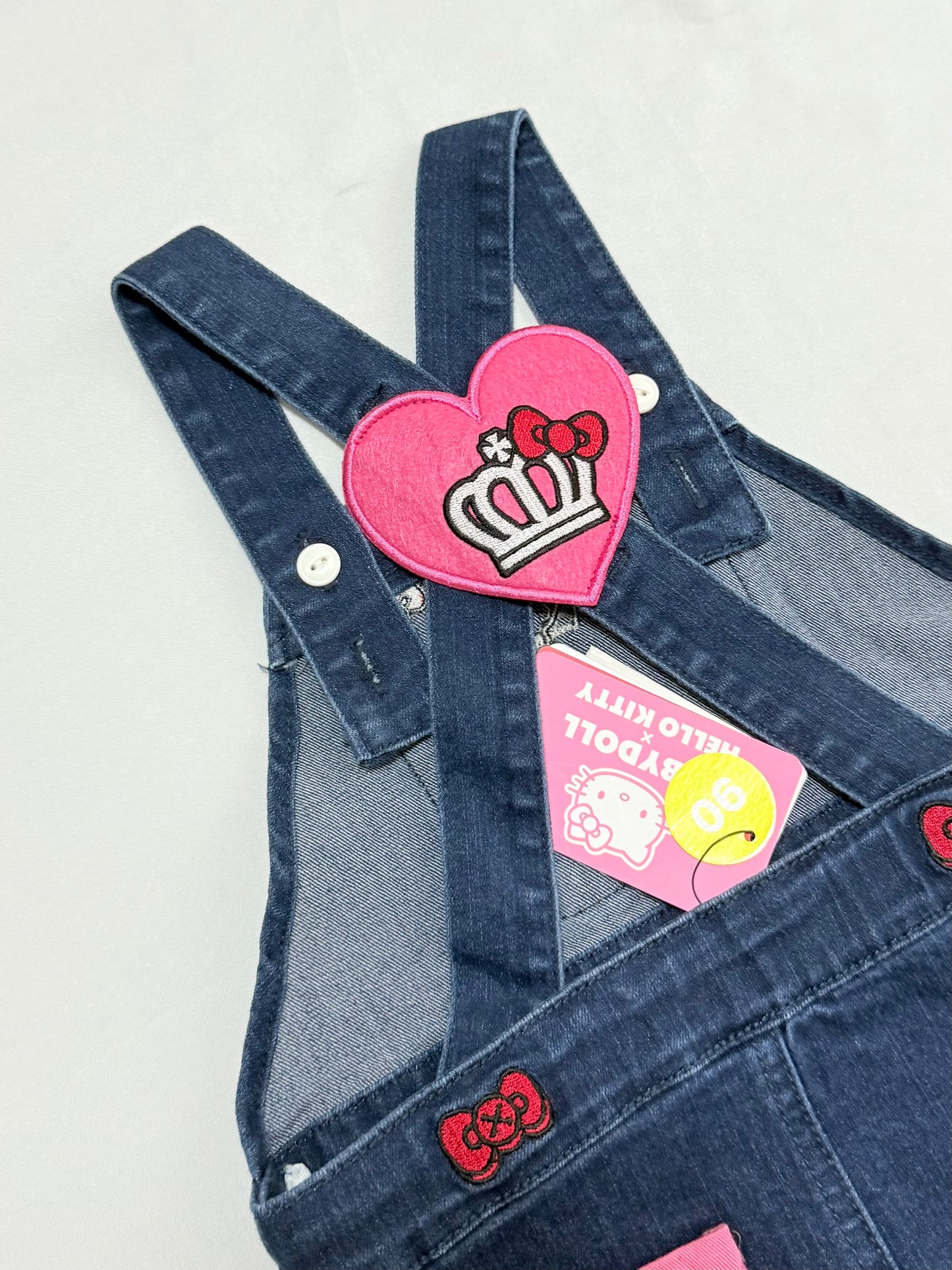Hello Kitty Denim Jumper Skirt 18-24m