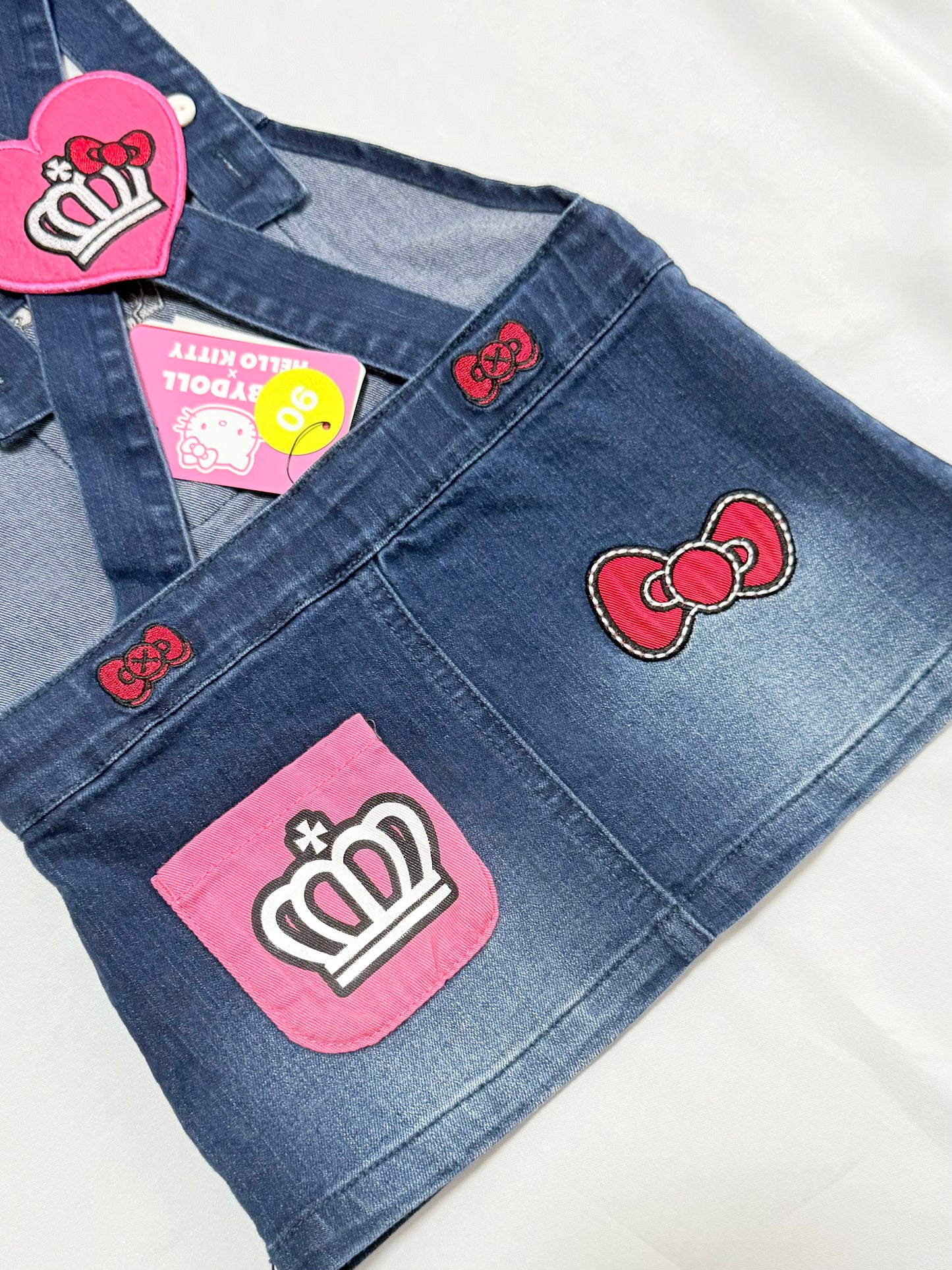 Hello Kitty Denim Jumper Skirt 18-24m