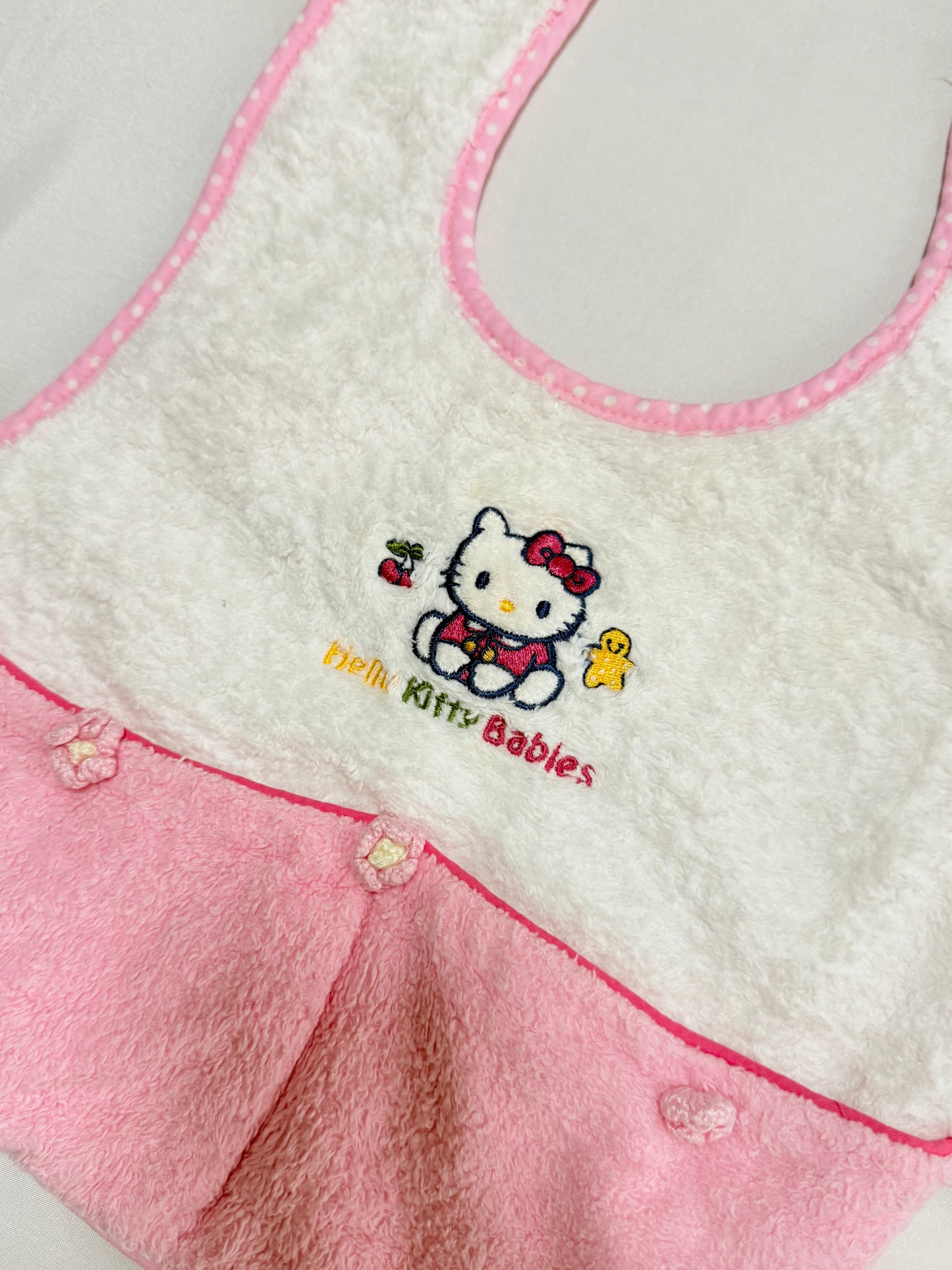 Hello Kitty Babies Bib & Rattle Set