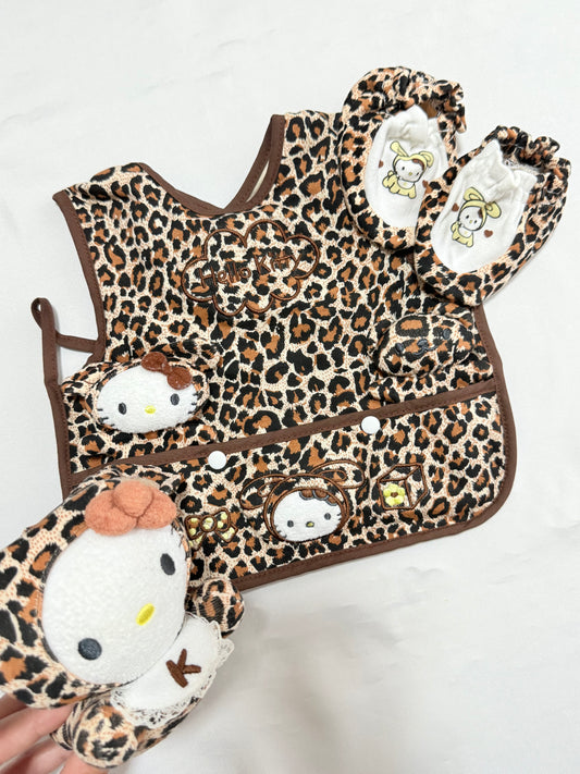 Hello Kitty Leopard 3-piece Baby Set
