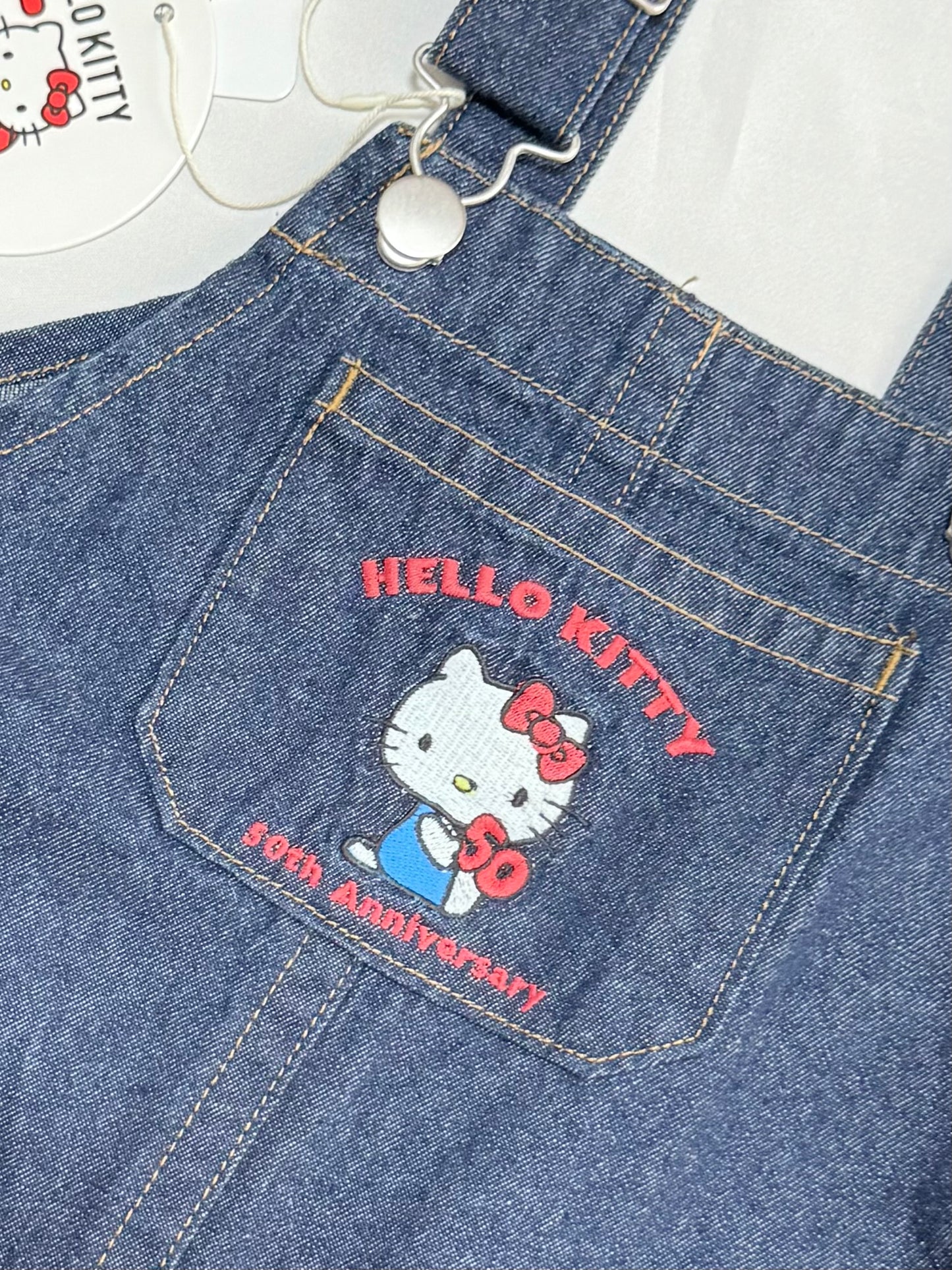 Hello Kitty Denim Overall 18-24m