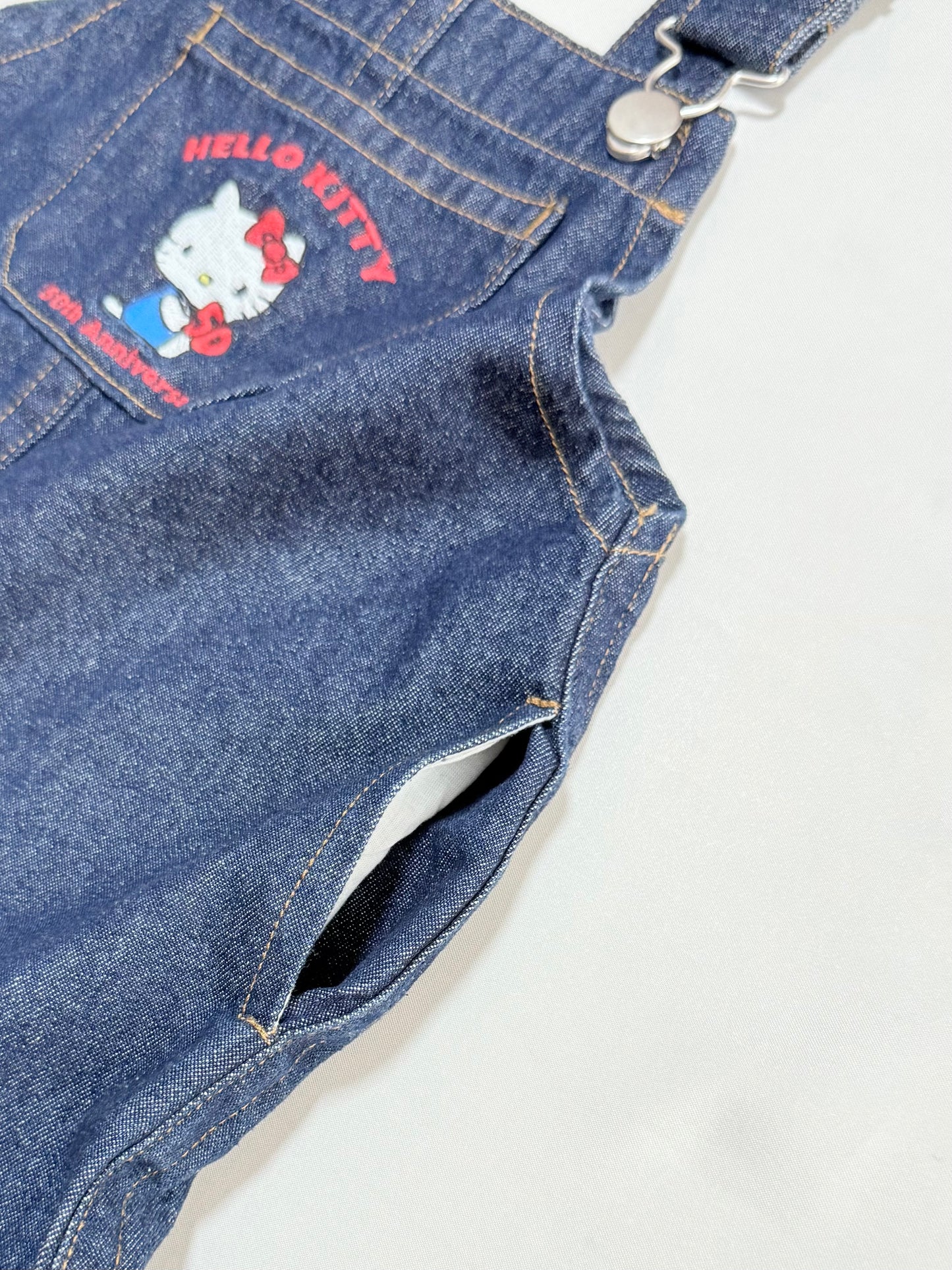 Hello Kitty Denim Overall 18-24m