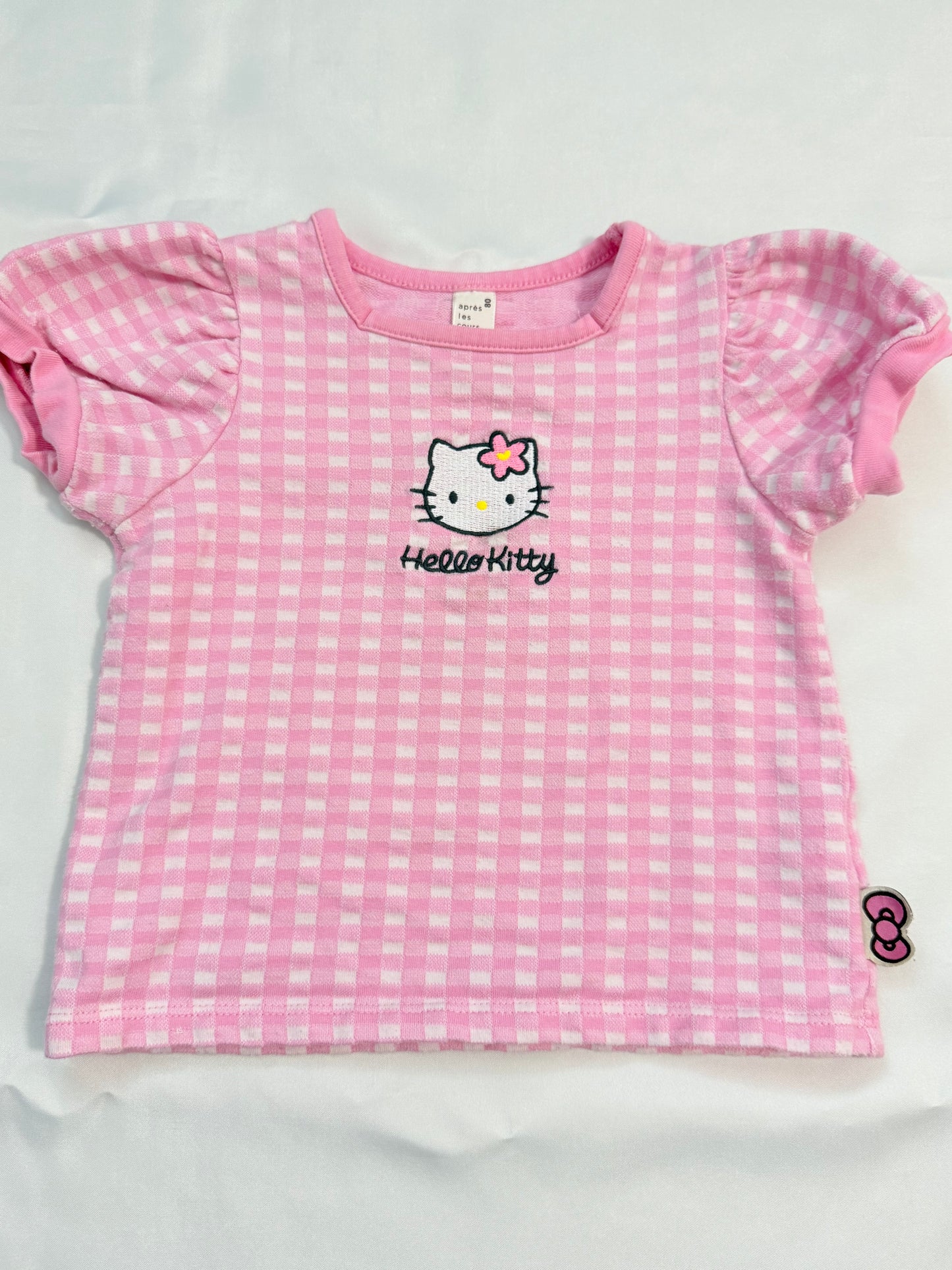 Hello Kitty Jumper Skirt & T-shirts Set 9-12m