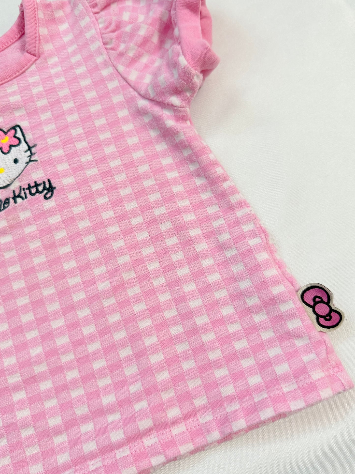 Hello Kitty Jumper Skirt & T-shirts Set 9-12m