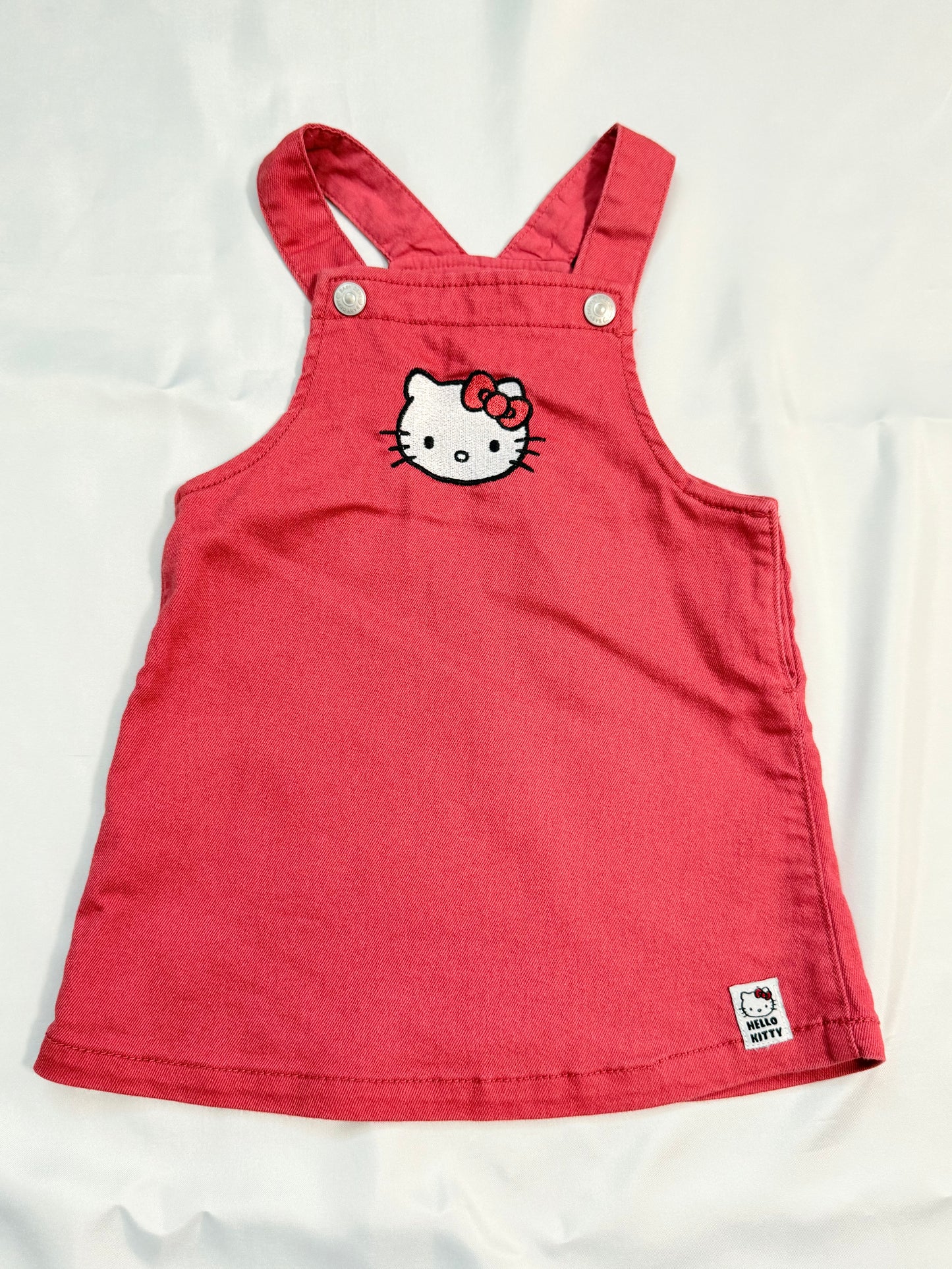 Hello Kitty Jumper Skirt & T-shirts Set 9-12m
