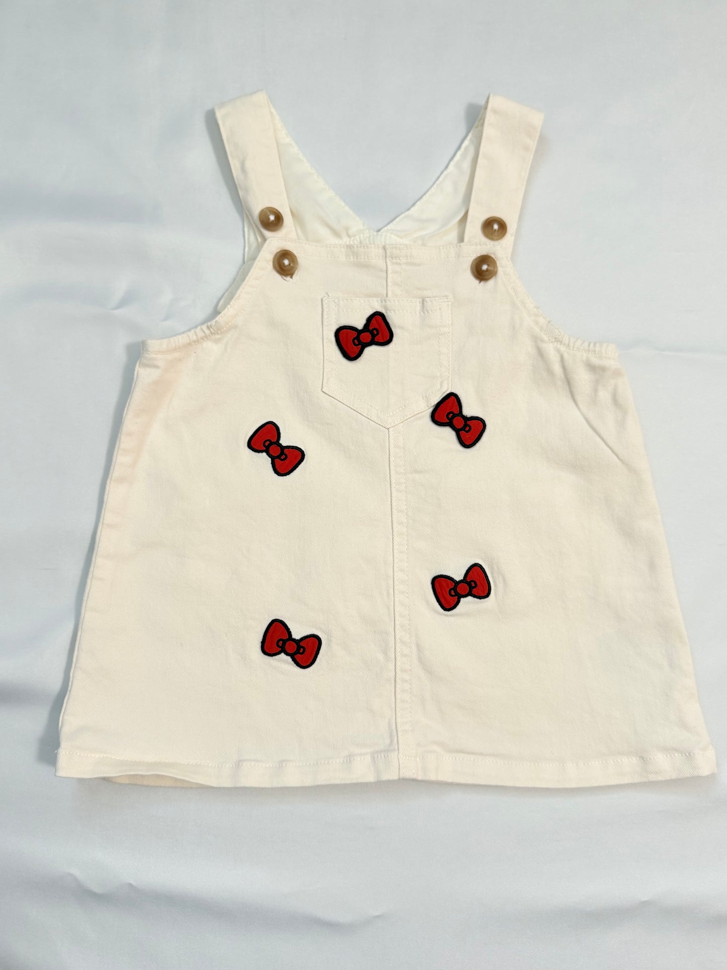 Hello Kitty Jumper Skirt & Romper Set 12-18m
