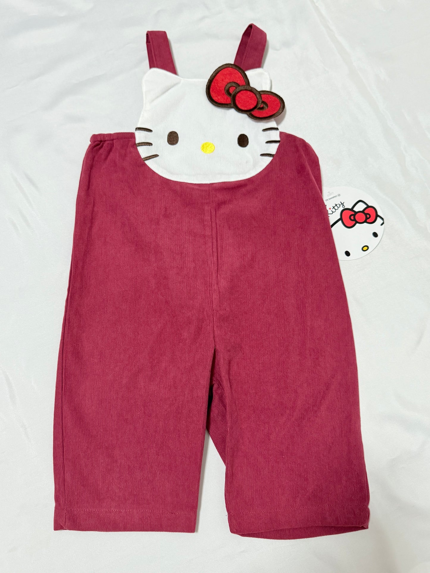 Hello Kitty Overall & Sweatshirts Set 18-24m
