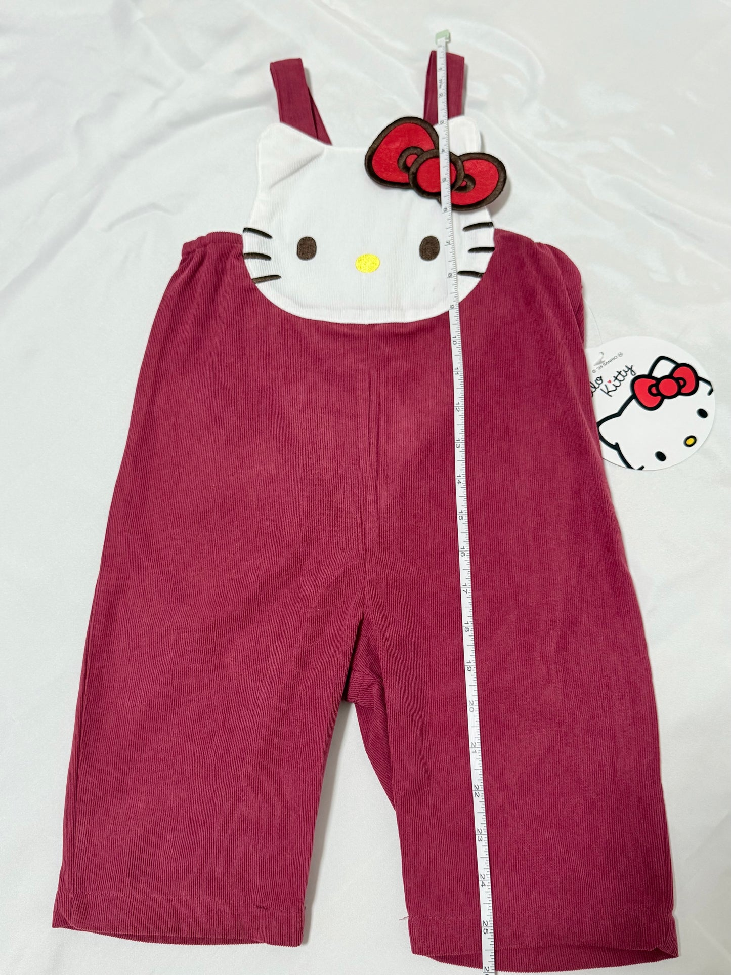Hello Kitty Overall & Sweatshirts Set 18-24m