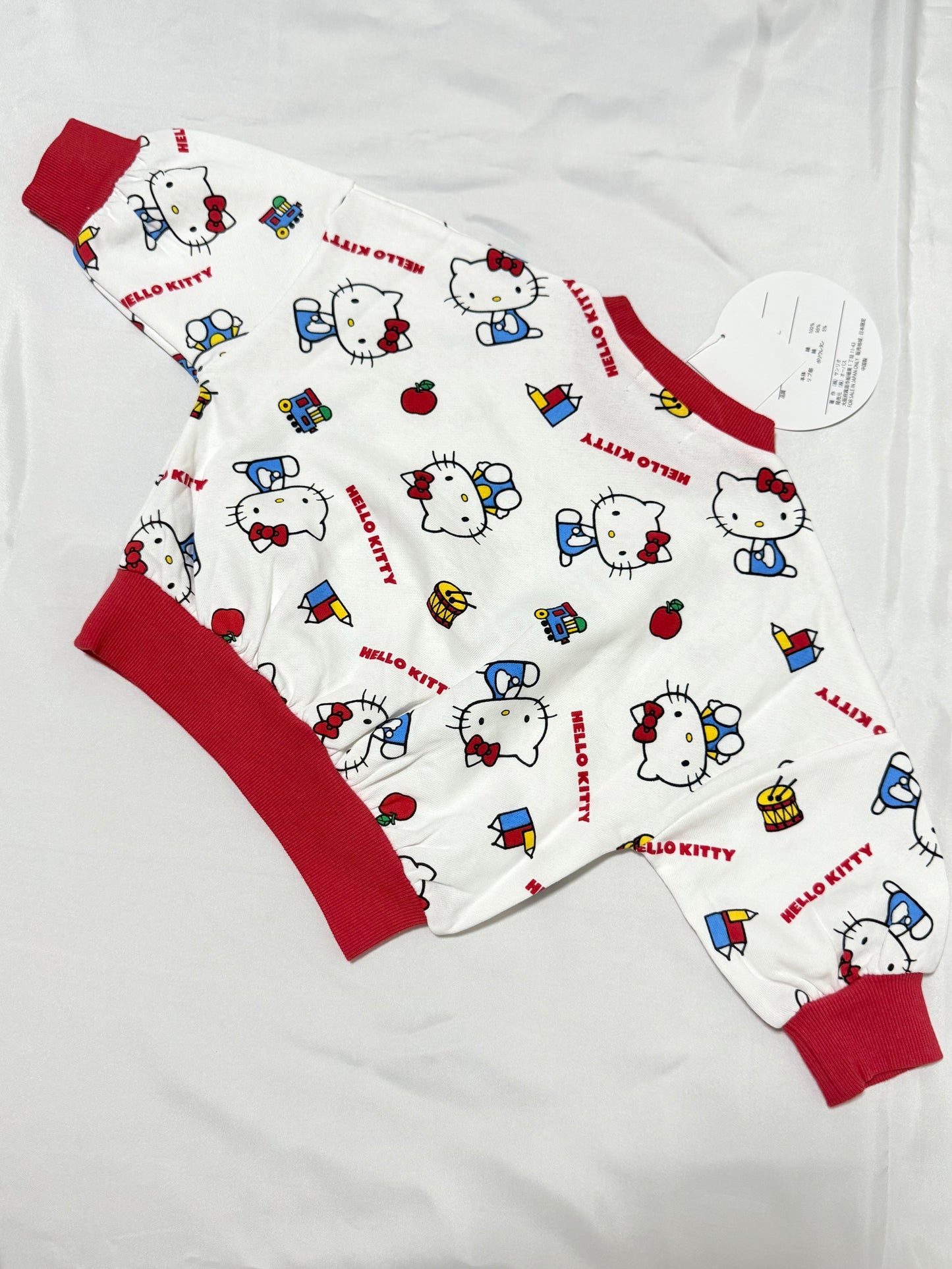 Hello Kitty Overall & Sweatshirts Set 18-24m
