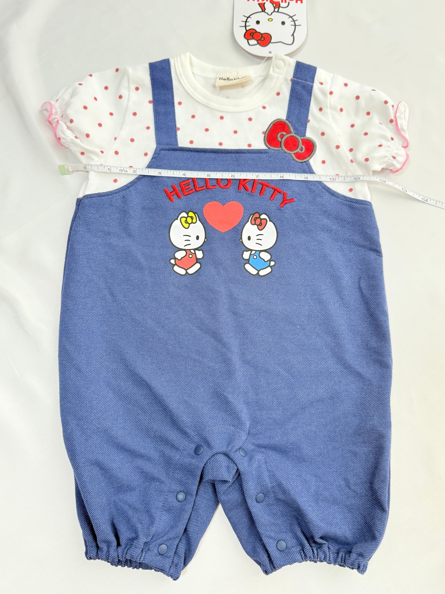 Hello Kitty & Mimmy Coverall 12-18m