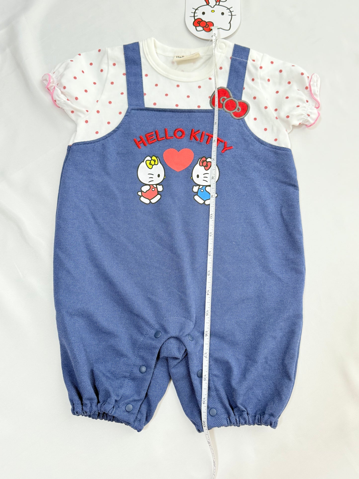 Hello Kitty & Mimmy Coverall 12-18m