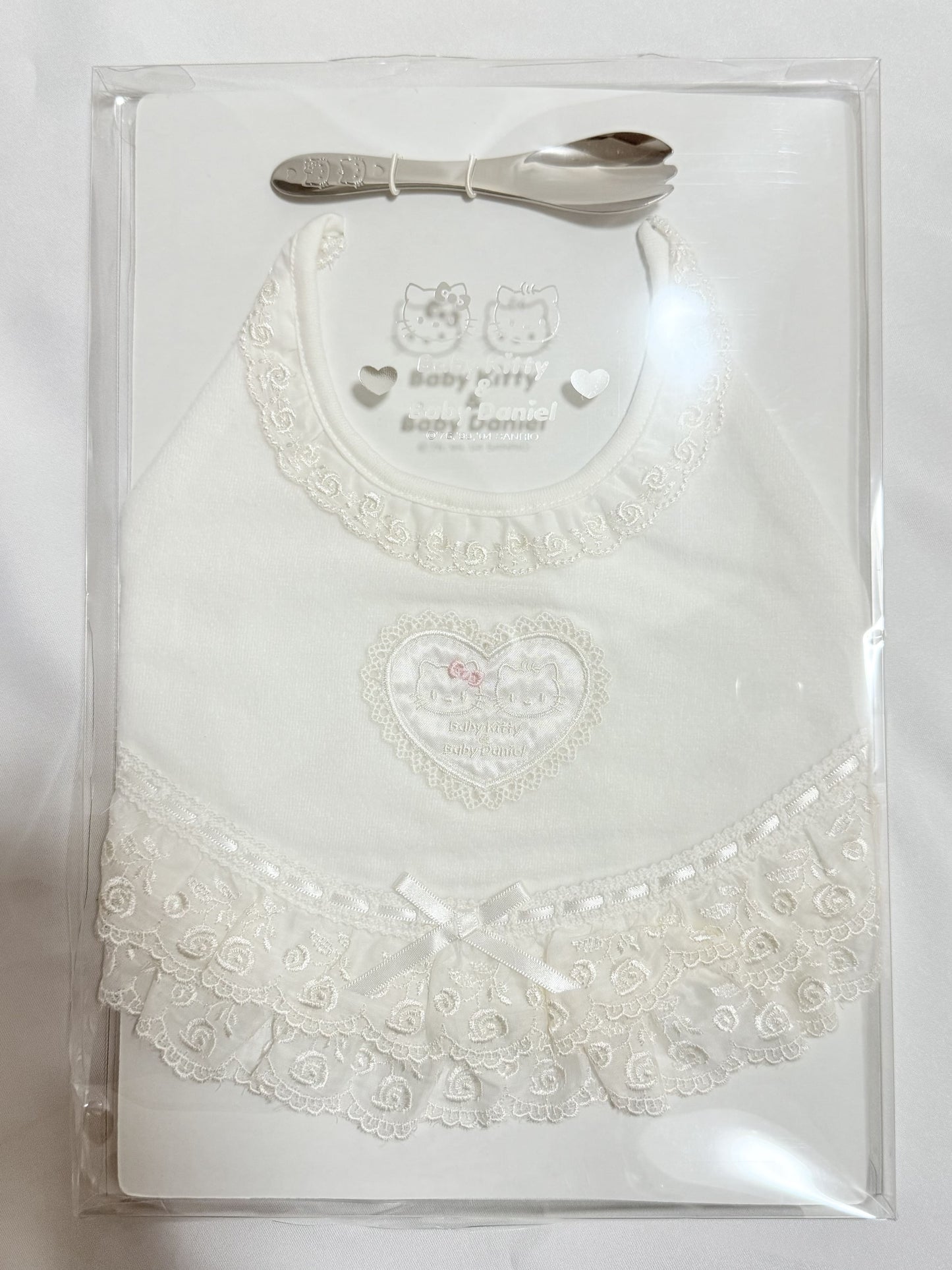 Hello Kitty & Dear Daniel Bib and Spoon Set