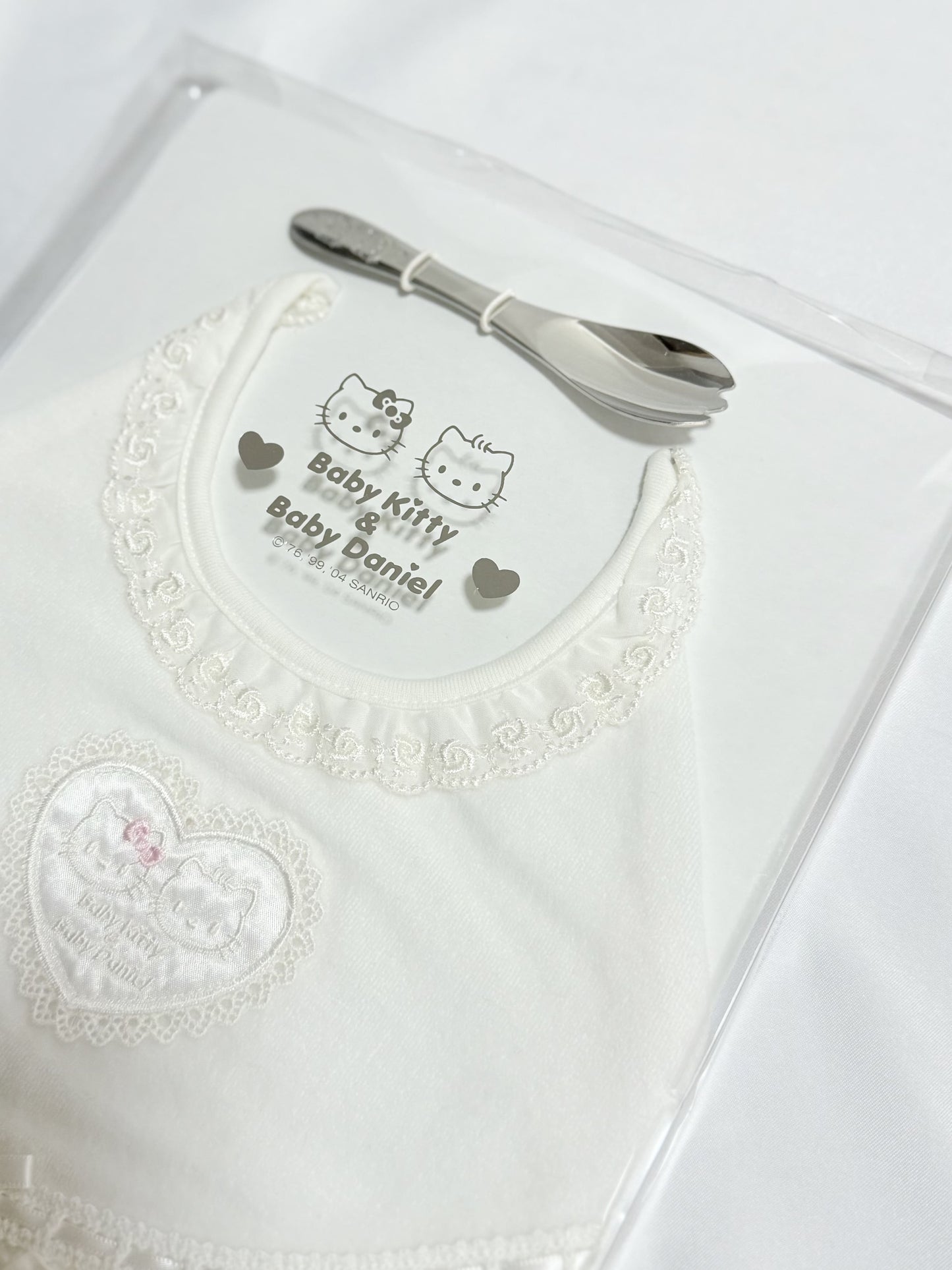 Hello Kitty & Dear Daniel Bib and Spoon Set
