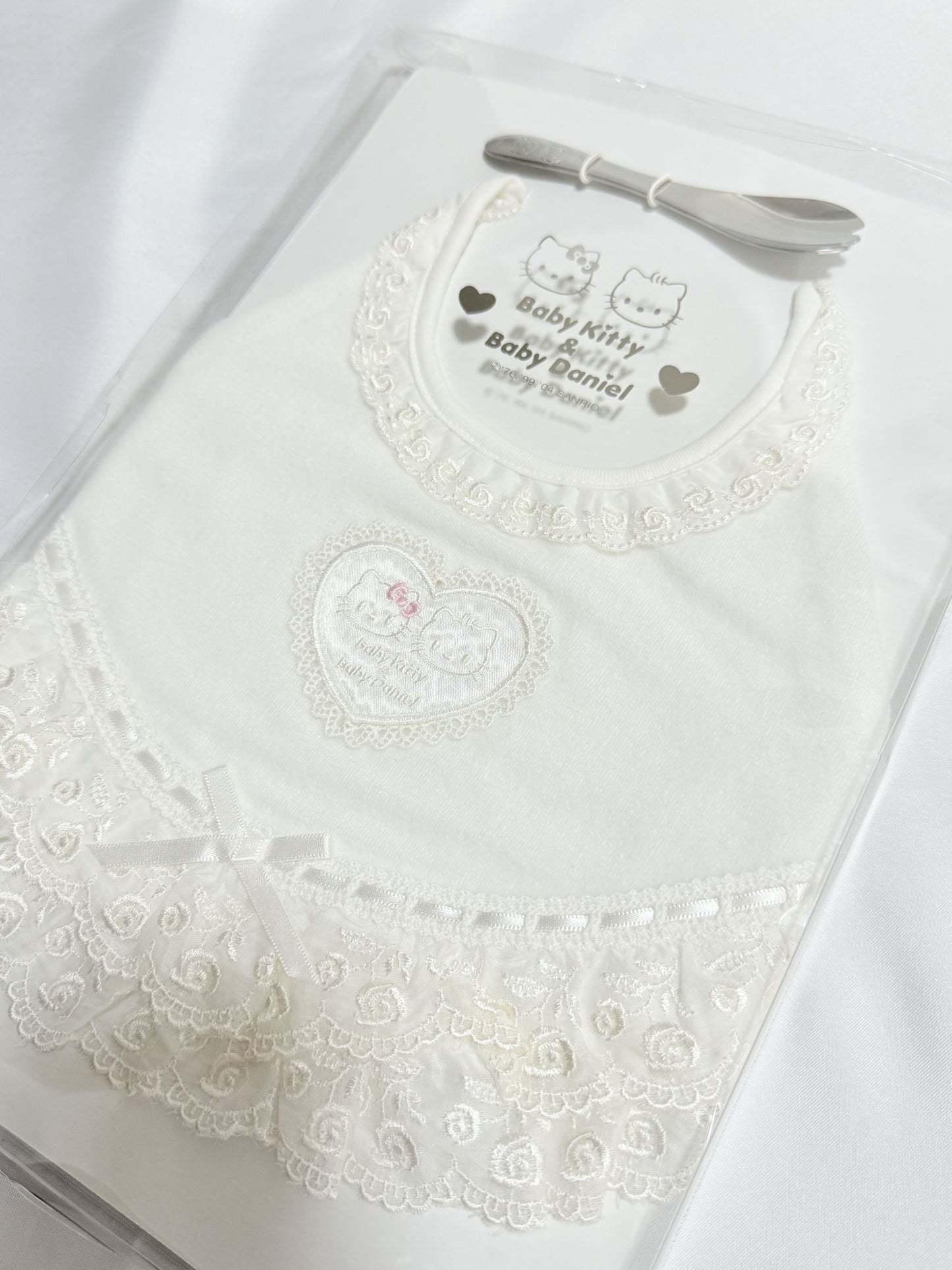 Hello Kitty & Dear Daniel Bib and Spoon Set