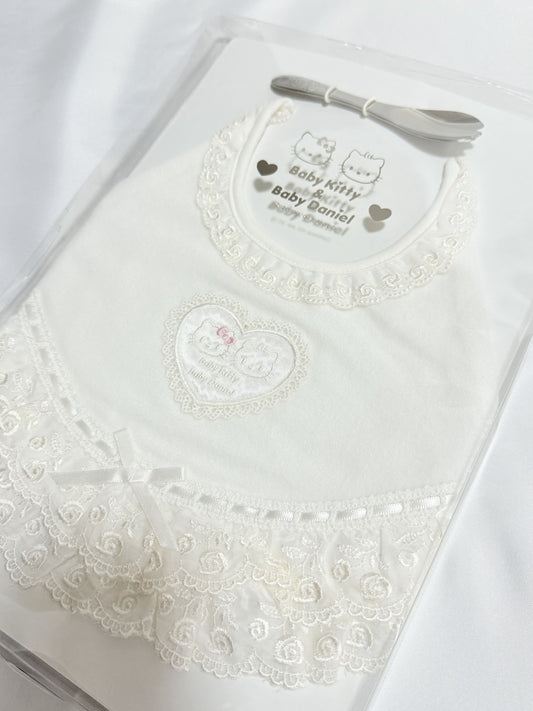 Hello Kitty & Dear Daniel Bib and Spoon Set