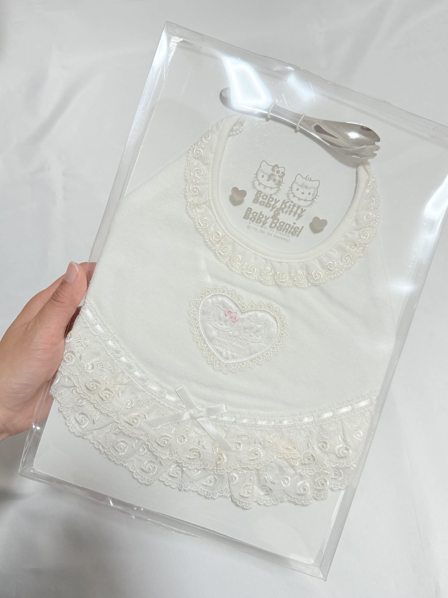 Hello Kitty & Dear Daniel Bib and Spoon Set