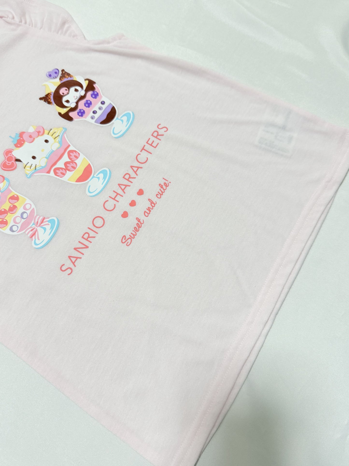 Sanrio Characters Sleeveless T-shirts 3-4T