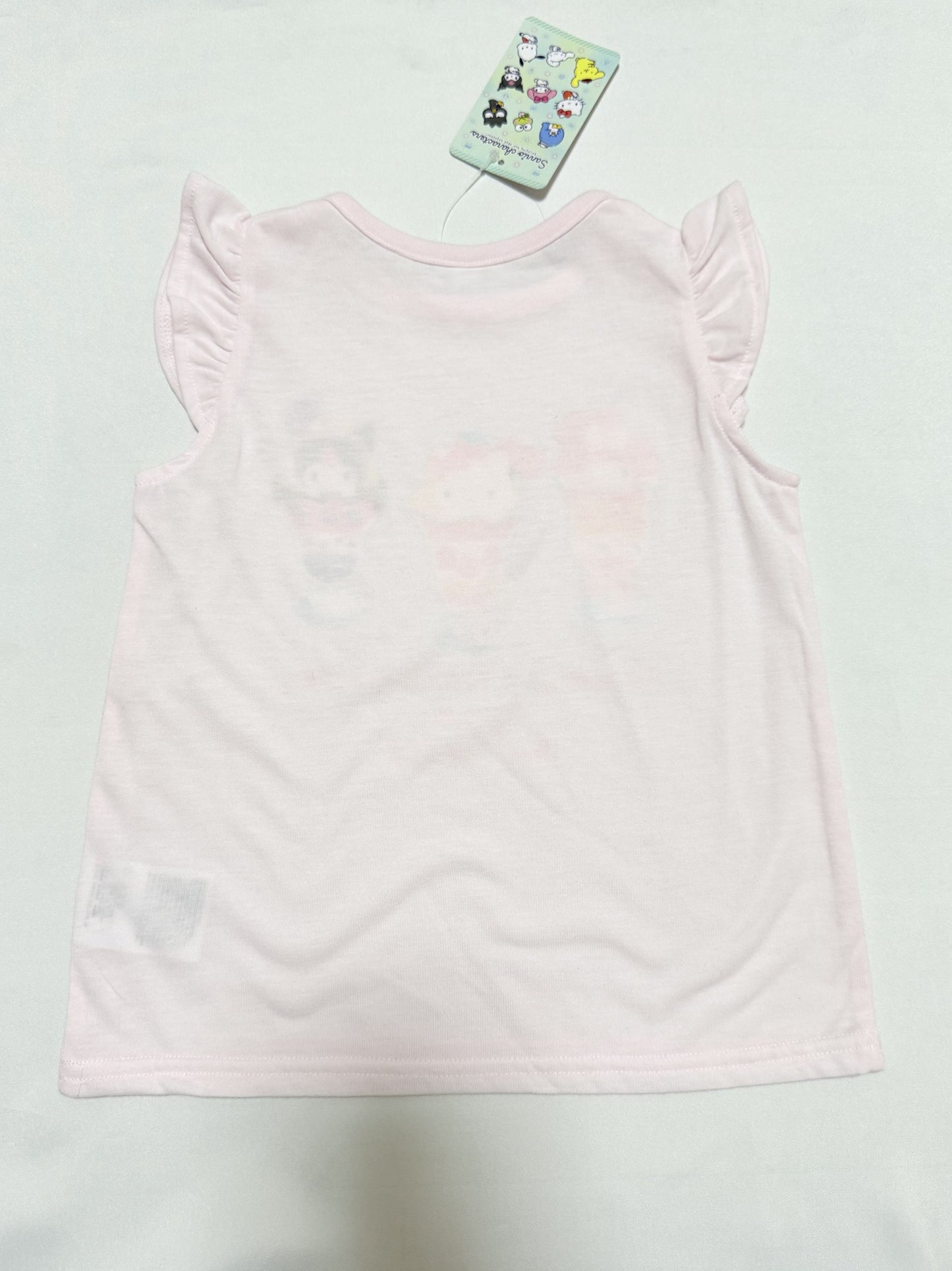 Sanrio Characters Sleeveless T-shirts 3-4T