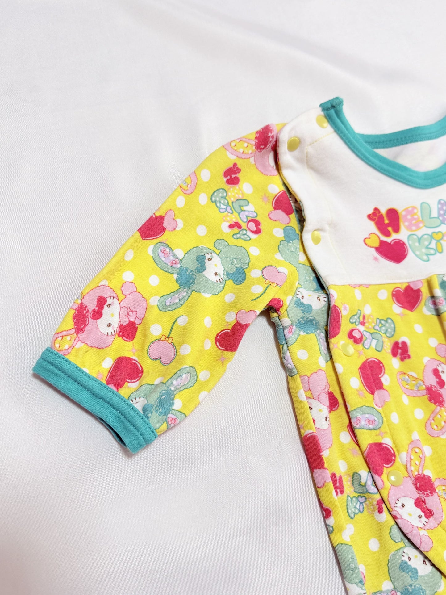Hello Kitty Coverall & Bib Set 0-6m