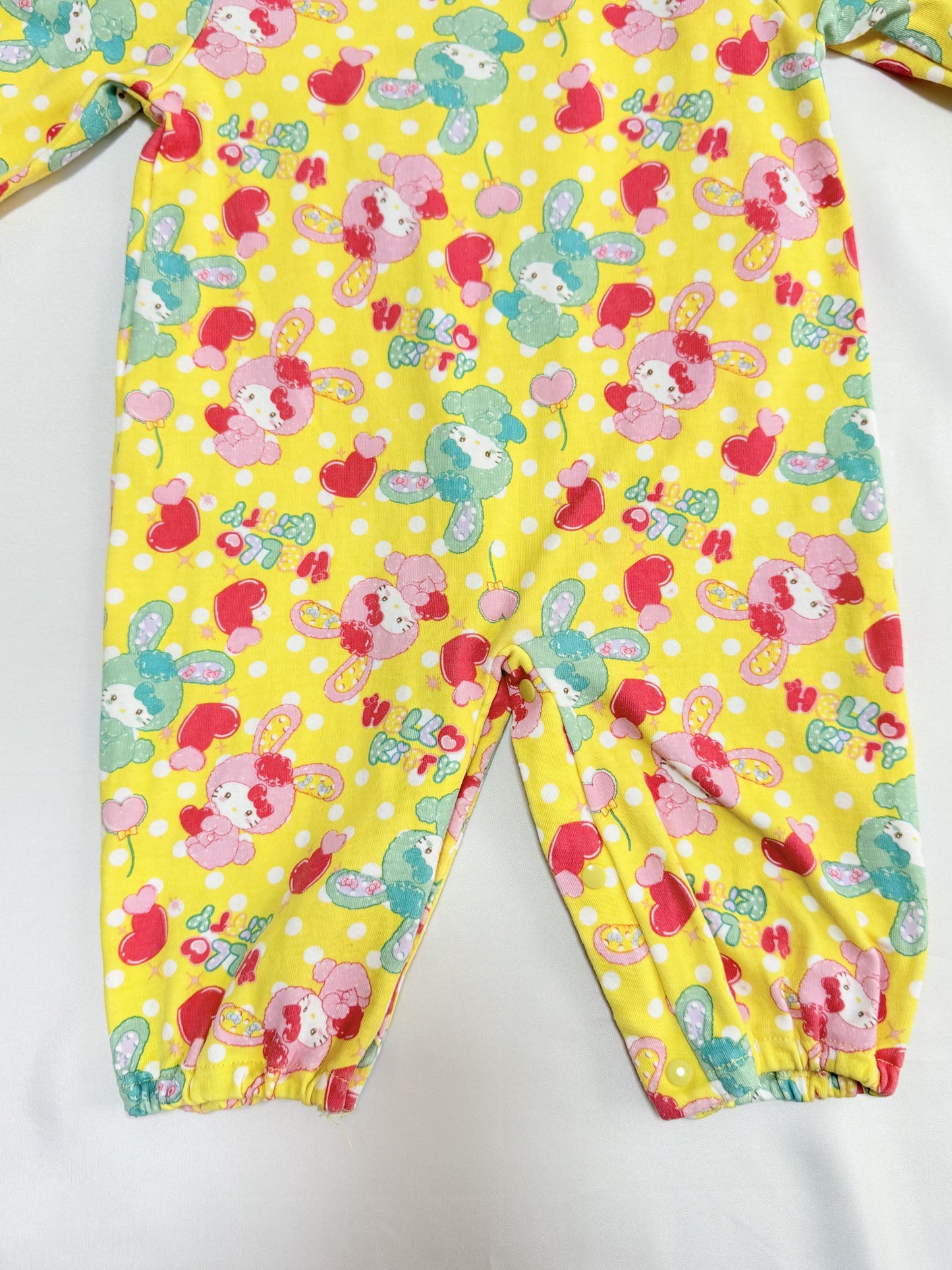 Hello Kitty Coverall & Bib Set 0-6m