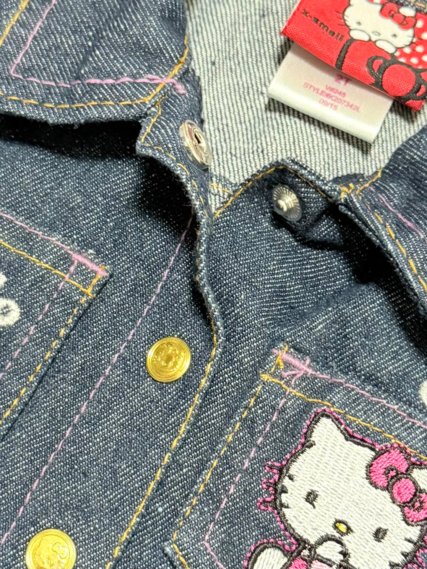 Hello Kitty Denim One-piece 2T