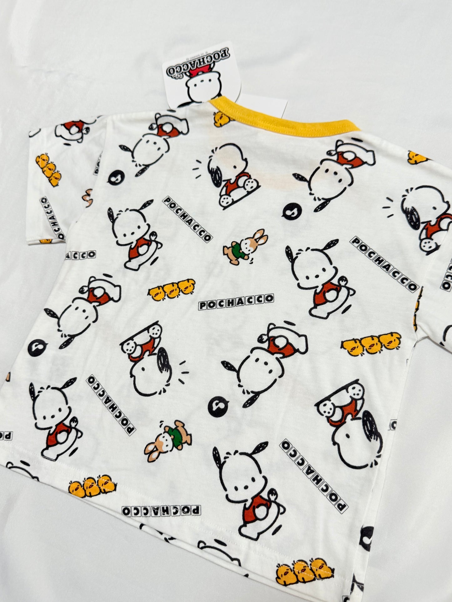 Pochacco Overall & T-shirts Set 3-4T