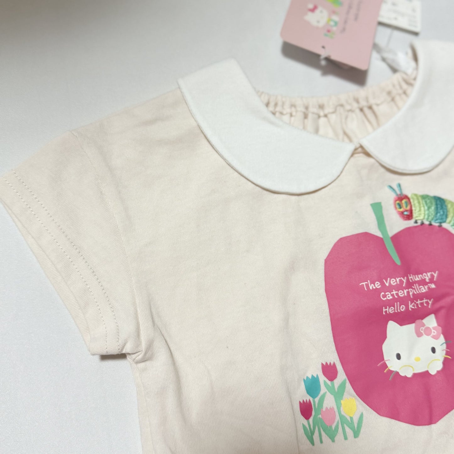 Hello Kitty × The Very Hungry Caterpillar Romper 6-9m Sanrio