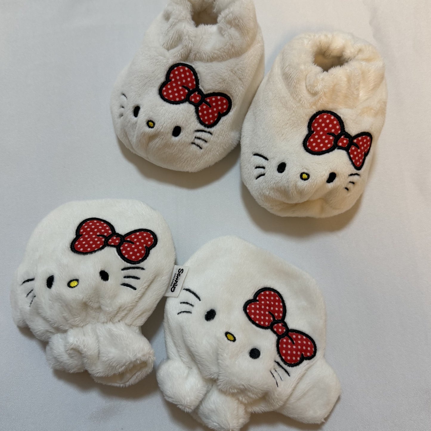 Hello Kitty Rattle Boots & Crinkle Mittens