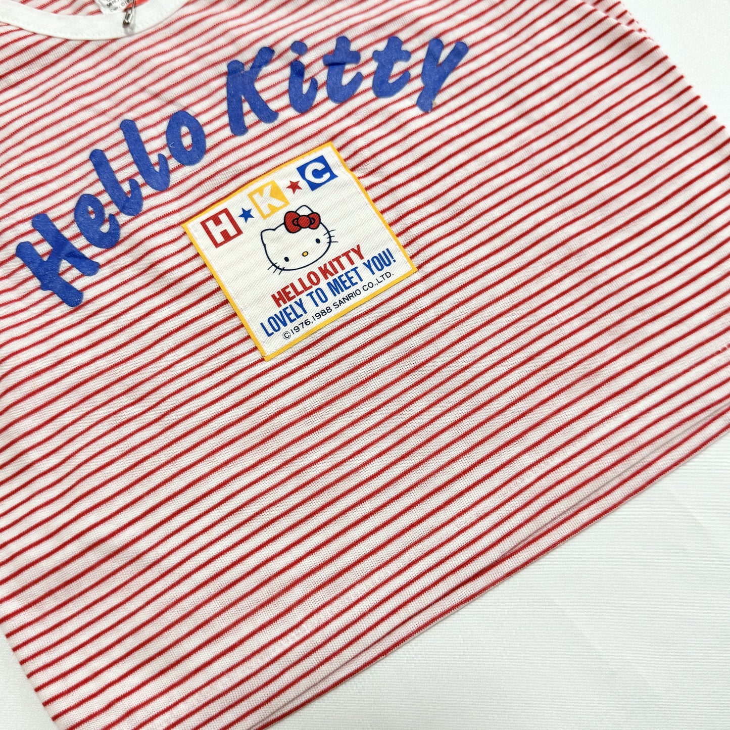 Hello Kitty Vintage 1976 Striped Tank Top 18-24m