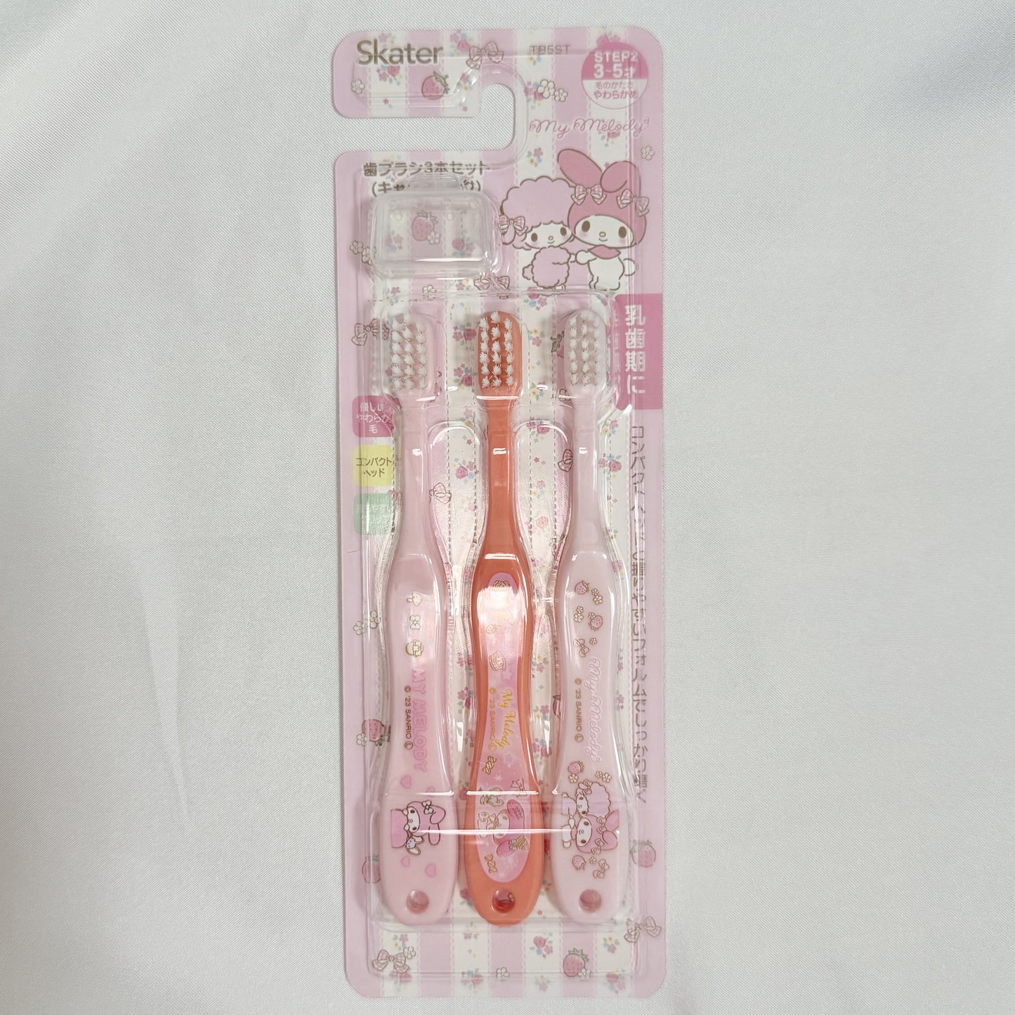 Sanrio Characters Toothbrush Set (3–5 Years, 3-Pack)