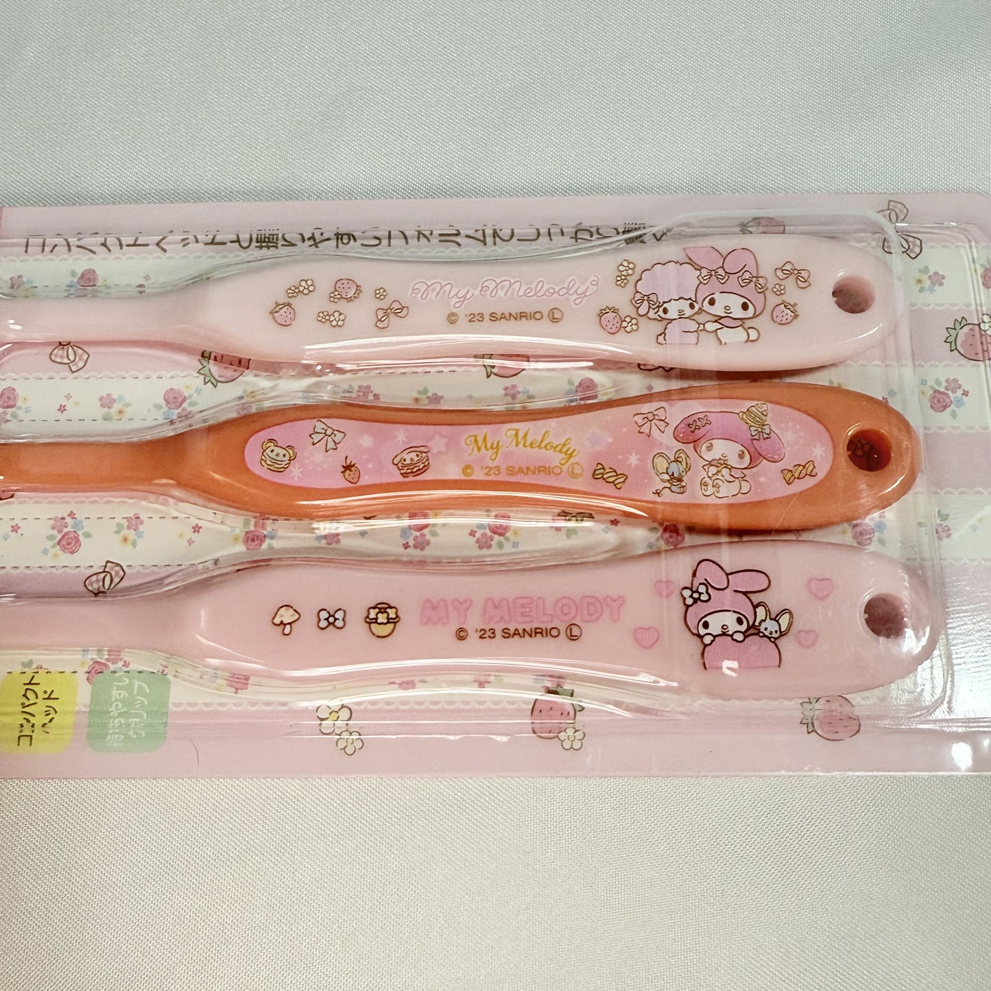 Sanrio Characters Toothbrush Set (3–5 Years, 3-Pack)