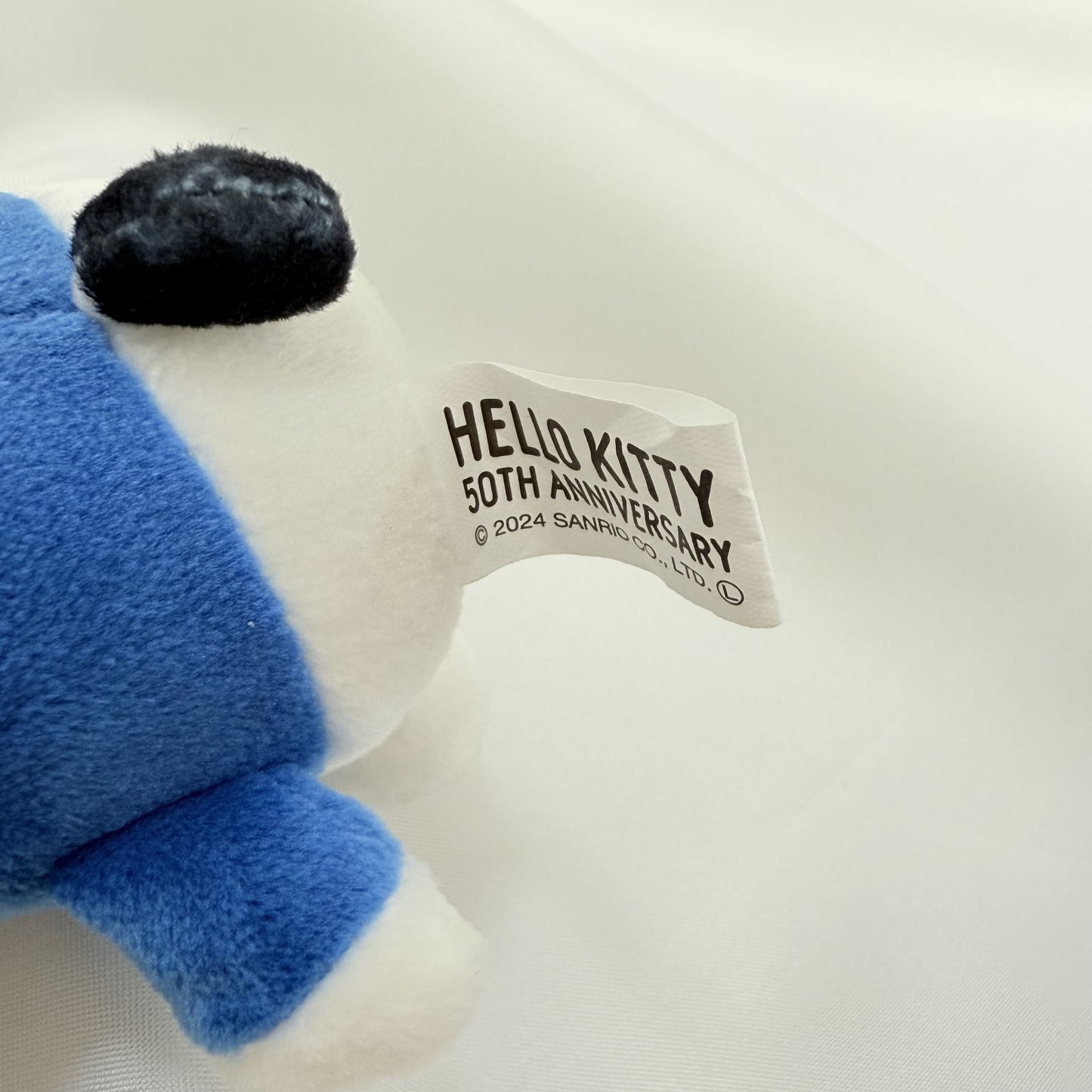 Pochacco Hello Kitty 50th Anniversary Plush Keychain