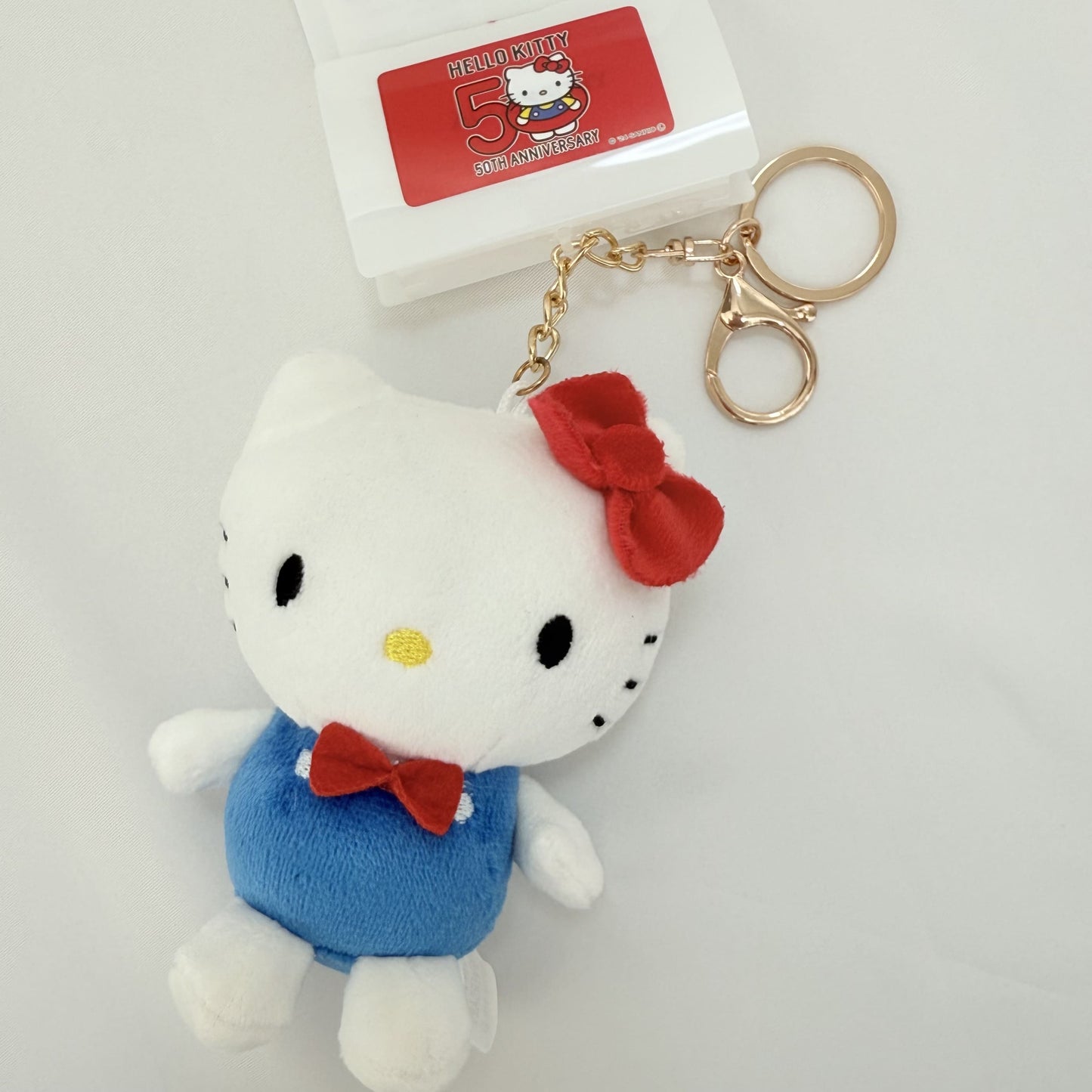 Hello Kitty 50th Anniversary Plush Keychain