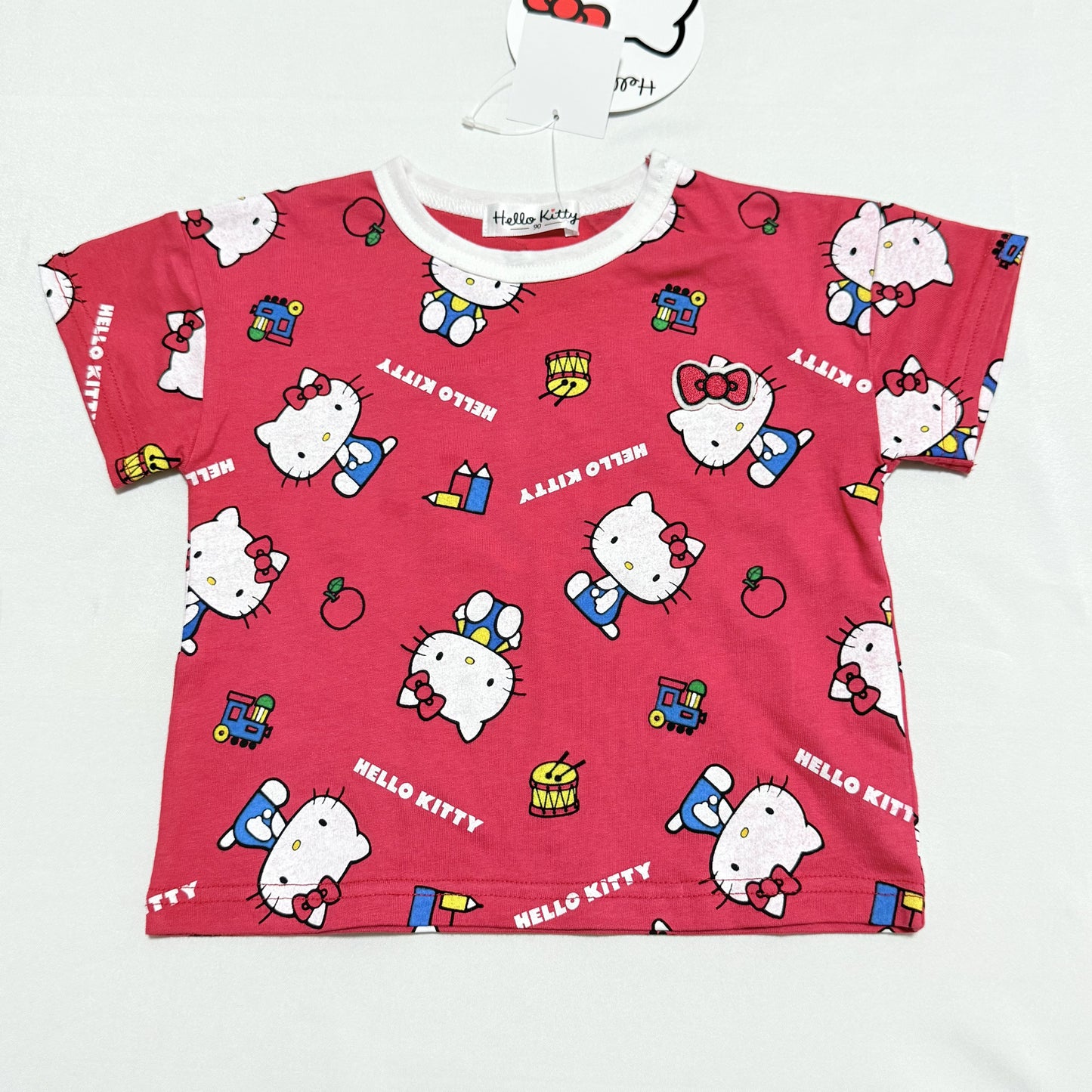 Hello Kitty Short-sleeve T-shirts & Overall Set 18-24m / 3-4T