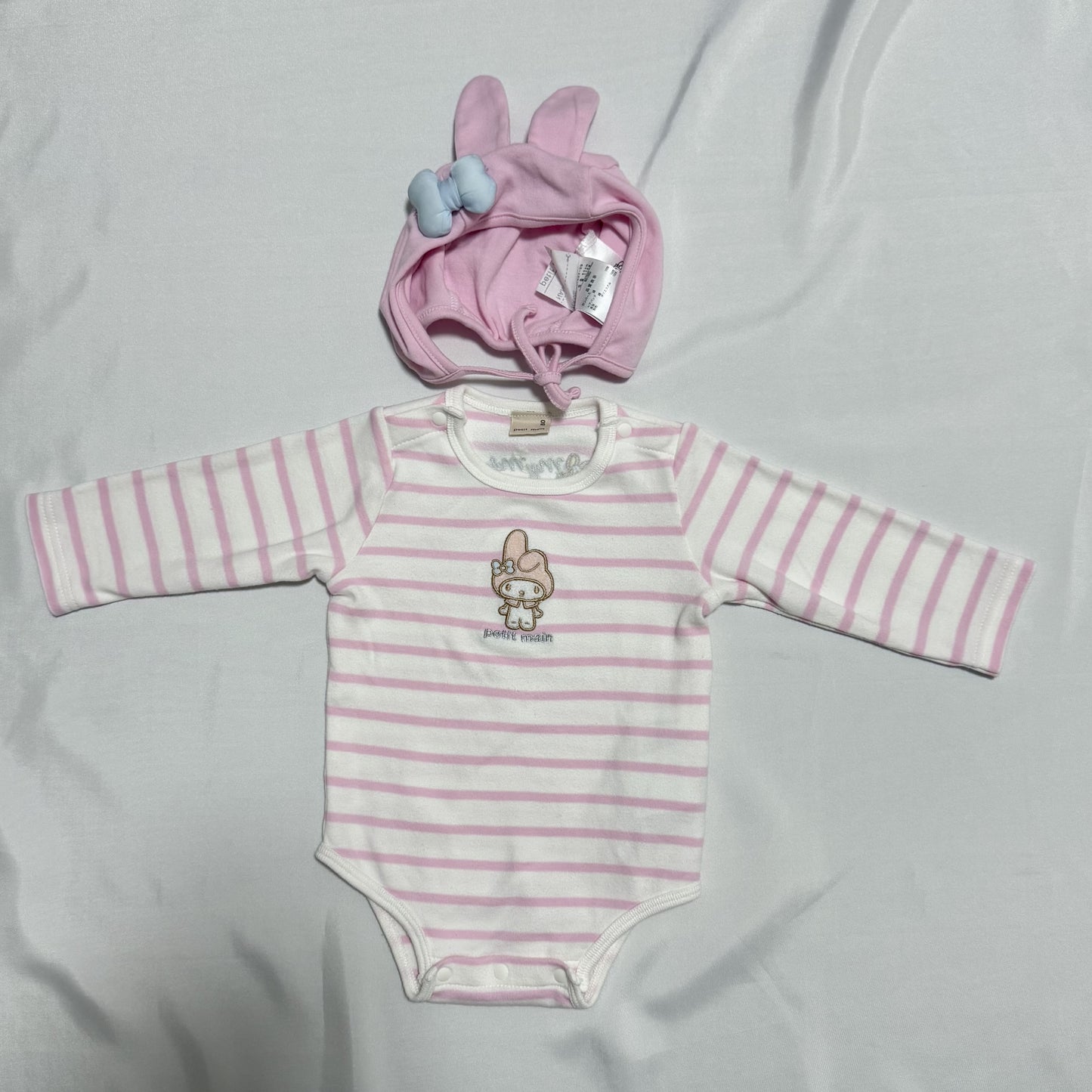 My Melody Romper & Bonnet Set 12-18m Sanrio