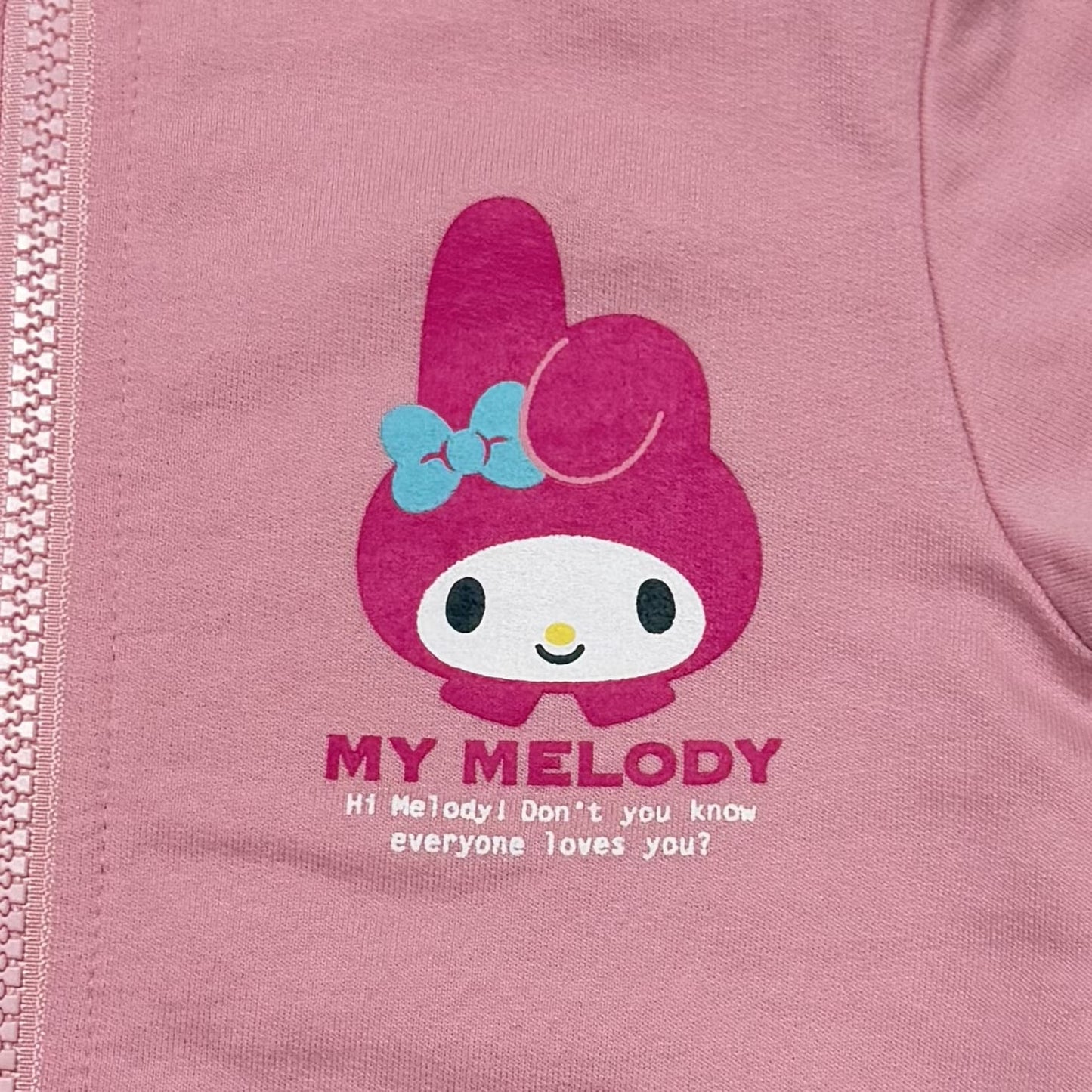My Melody Zip-up Sweatshirts 12-18m Sanrio