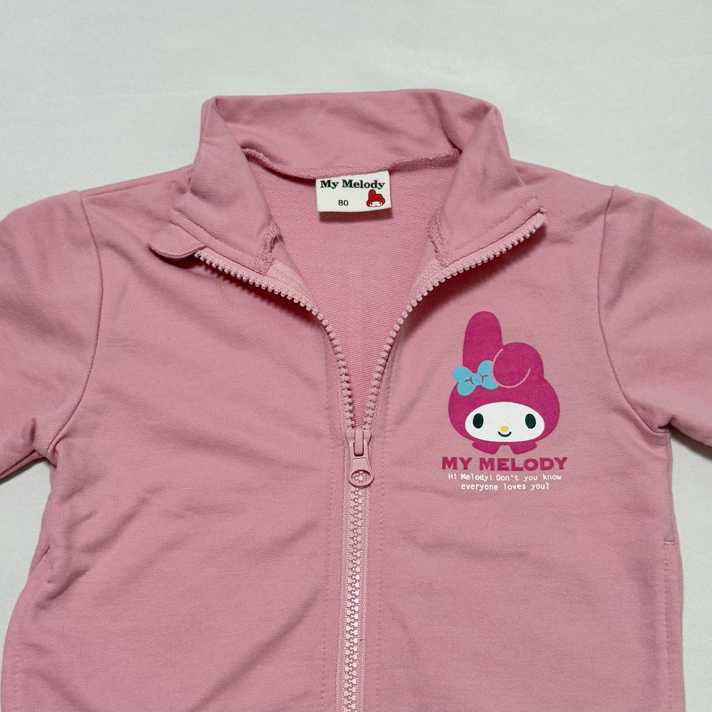 My Melody Zip-up Sweatshirts 12-18m Sanrio