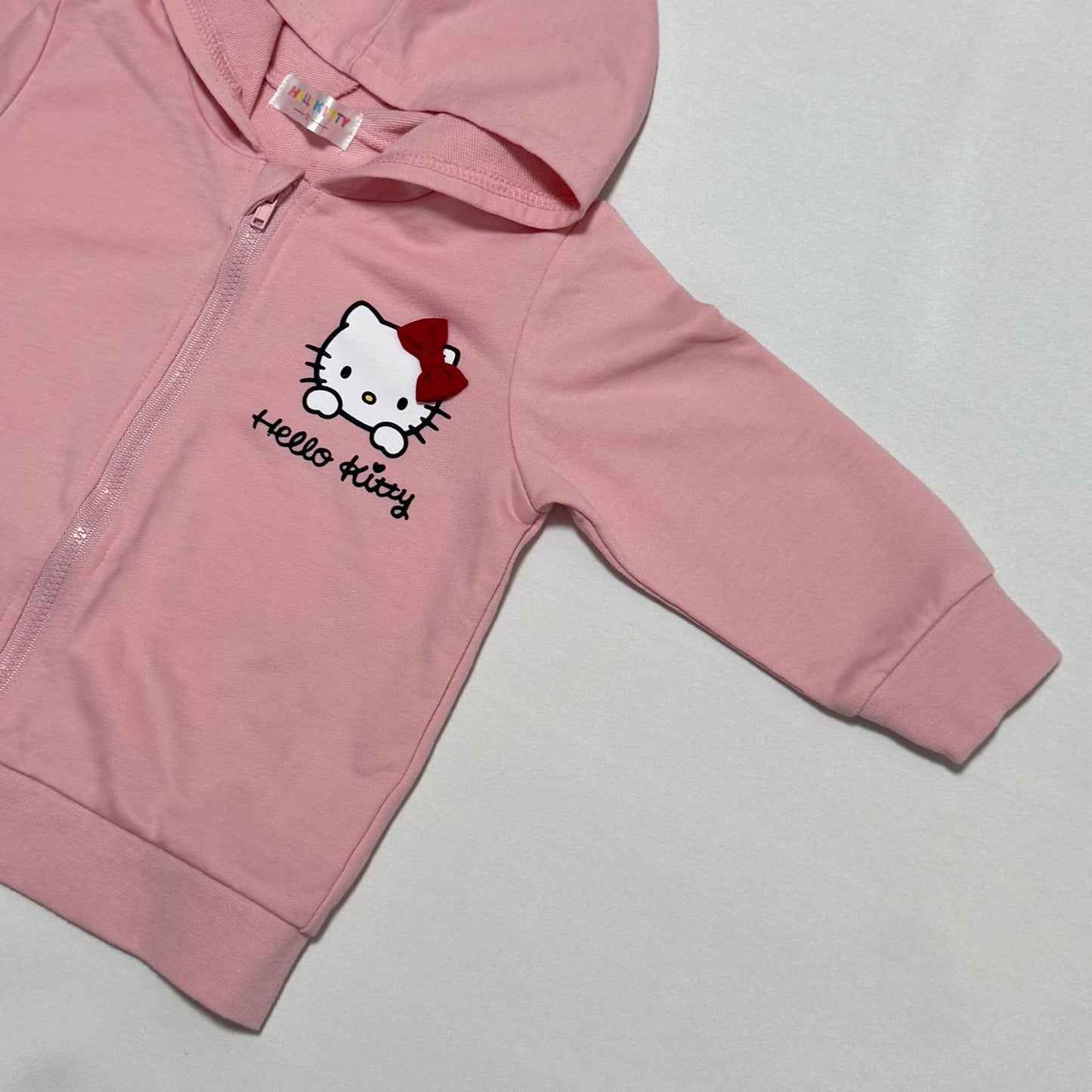 Hello Kitty Zip-up Hooded Sweatshirt 12-18m Sanrio