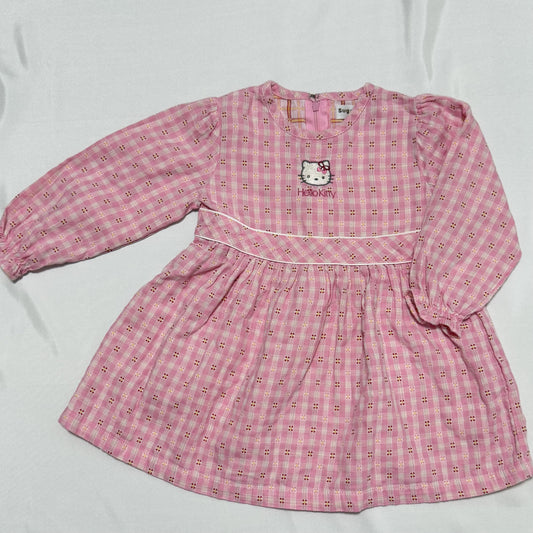 Hello Kitty Long-sleeve One-piece 2-3T